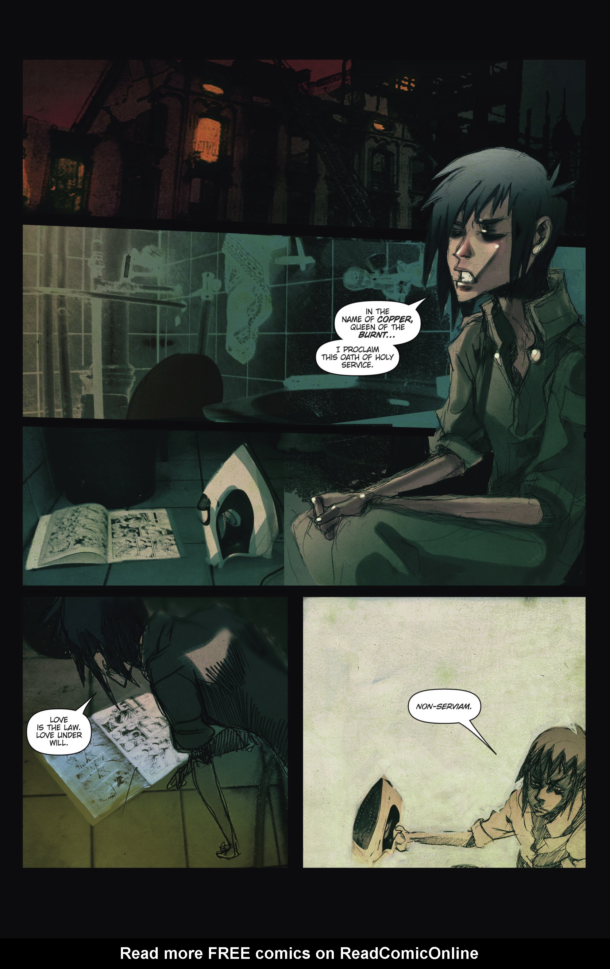 Read online Godkiller: Walk Among Us comic -  Issue #1 - 32
