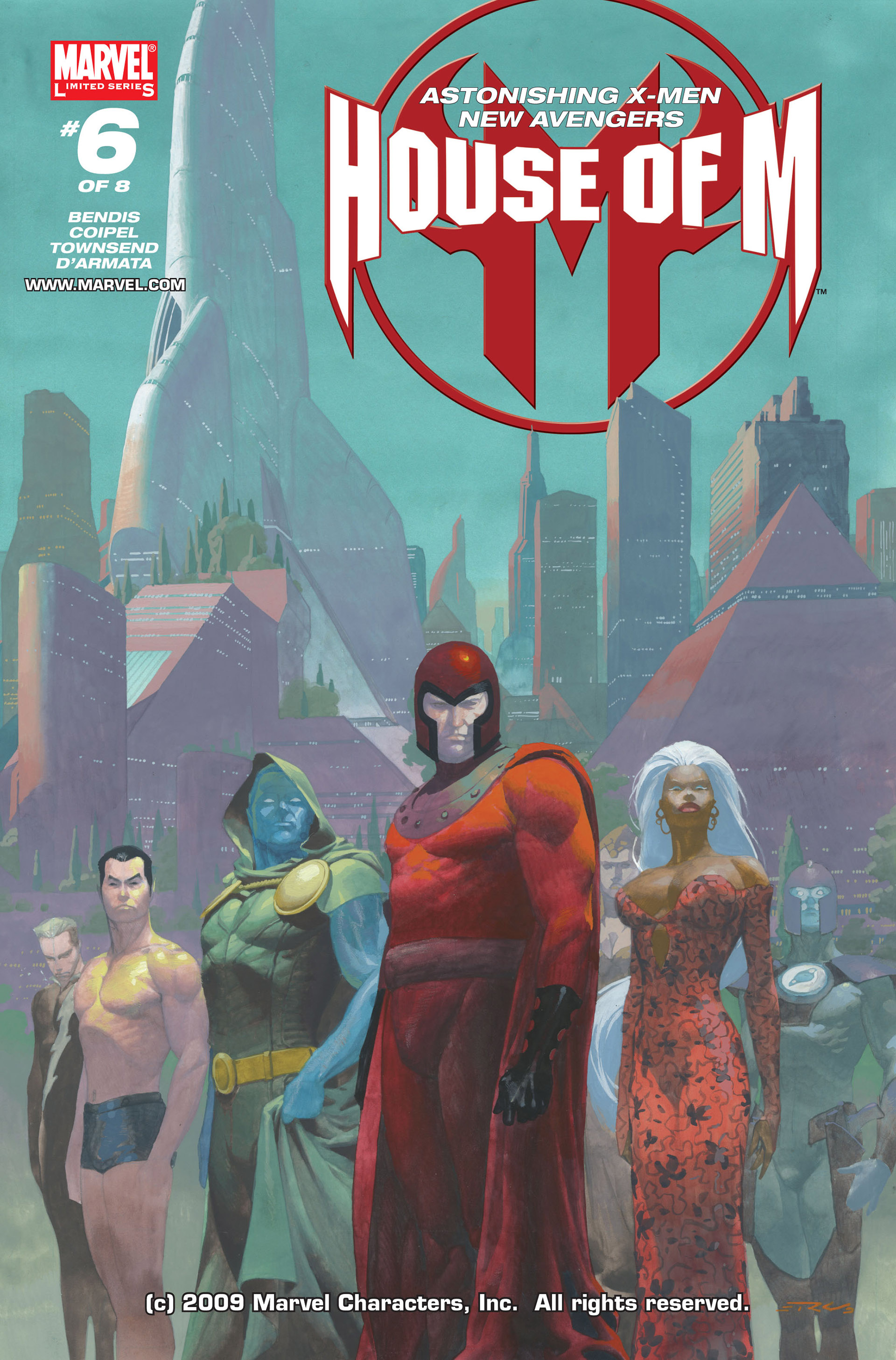Read online House of M (2005) comic -  Issue #6 - 1