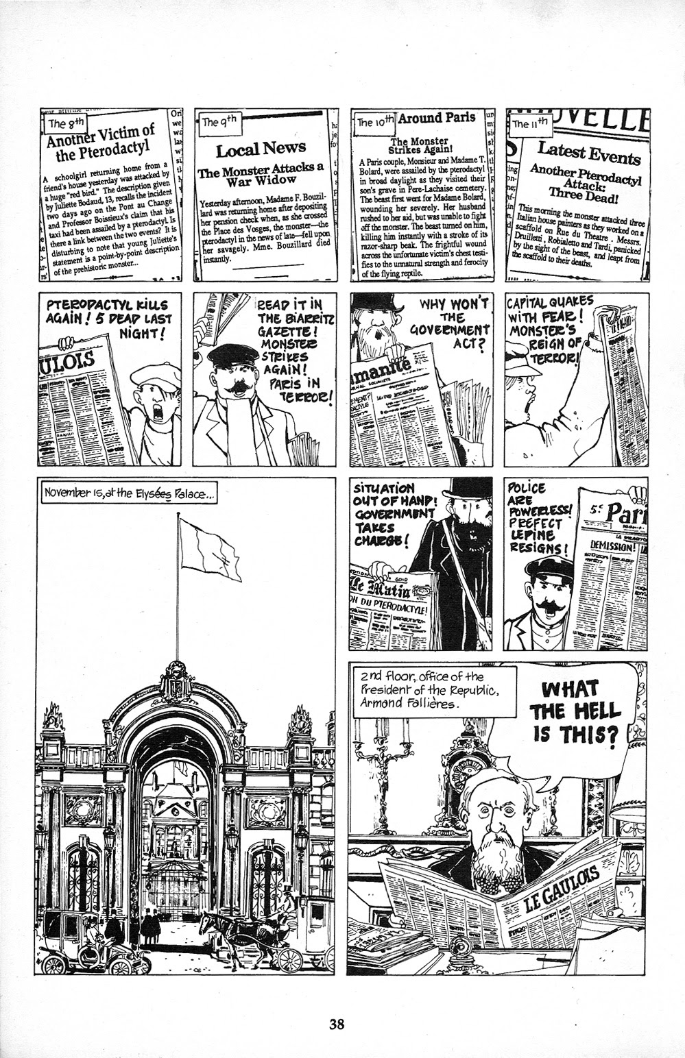 Read online The Extraordinary Adventures of Adele Blanc-Sec comic -  Issue #1 - 11
