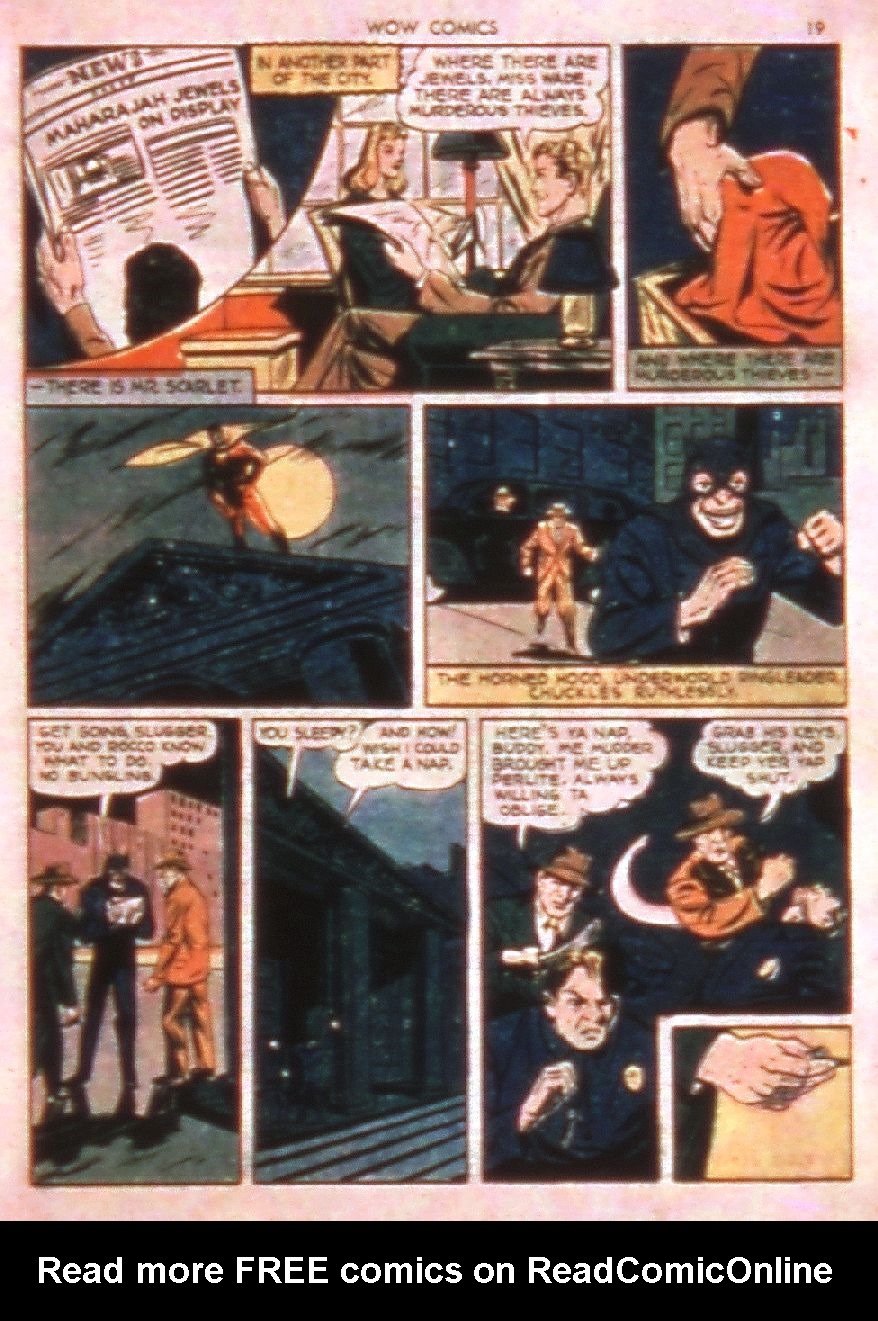 Read online Wow Comics comic -  Issue #2 - 21