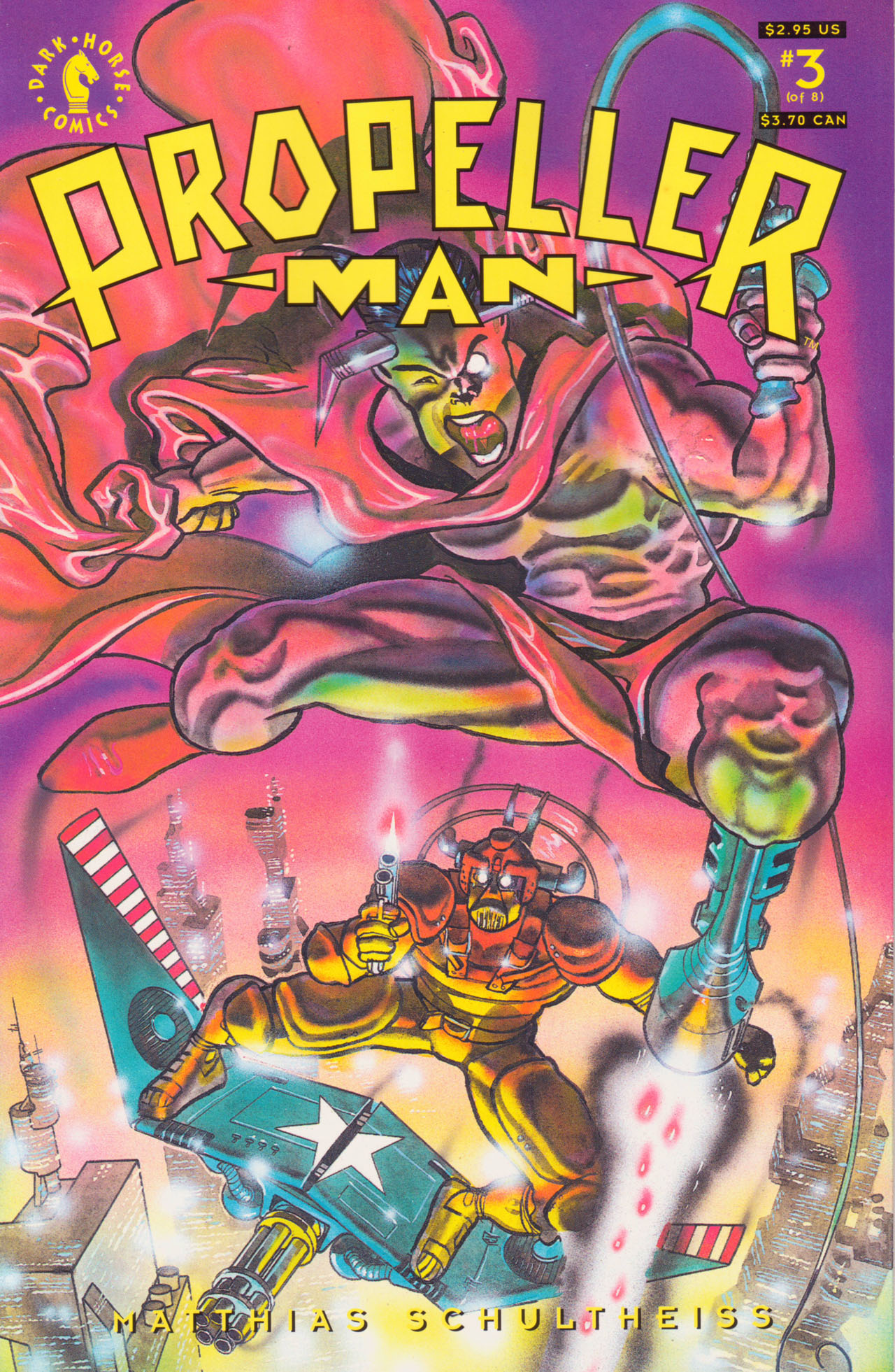 Read online Propellerman comic -  Issue #3 - 1