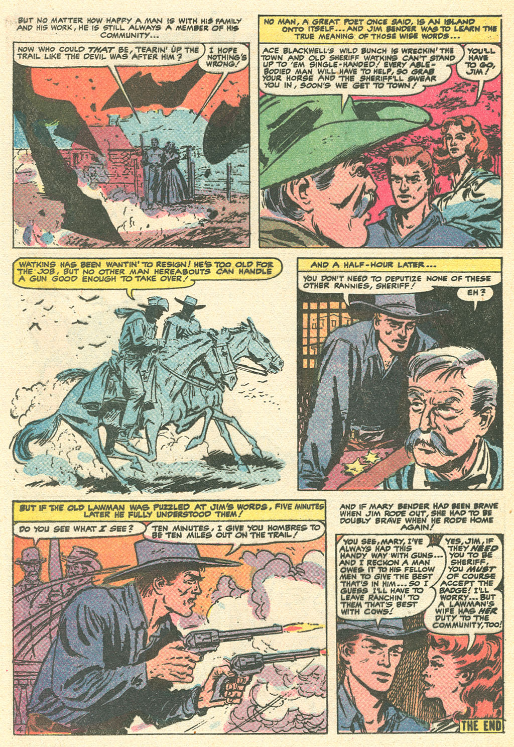Read online Kid Colt Outlaw comic -  Issue #151 - 24