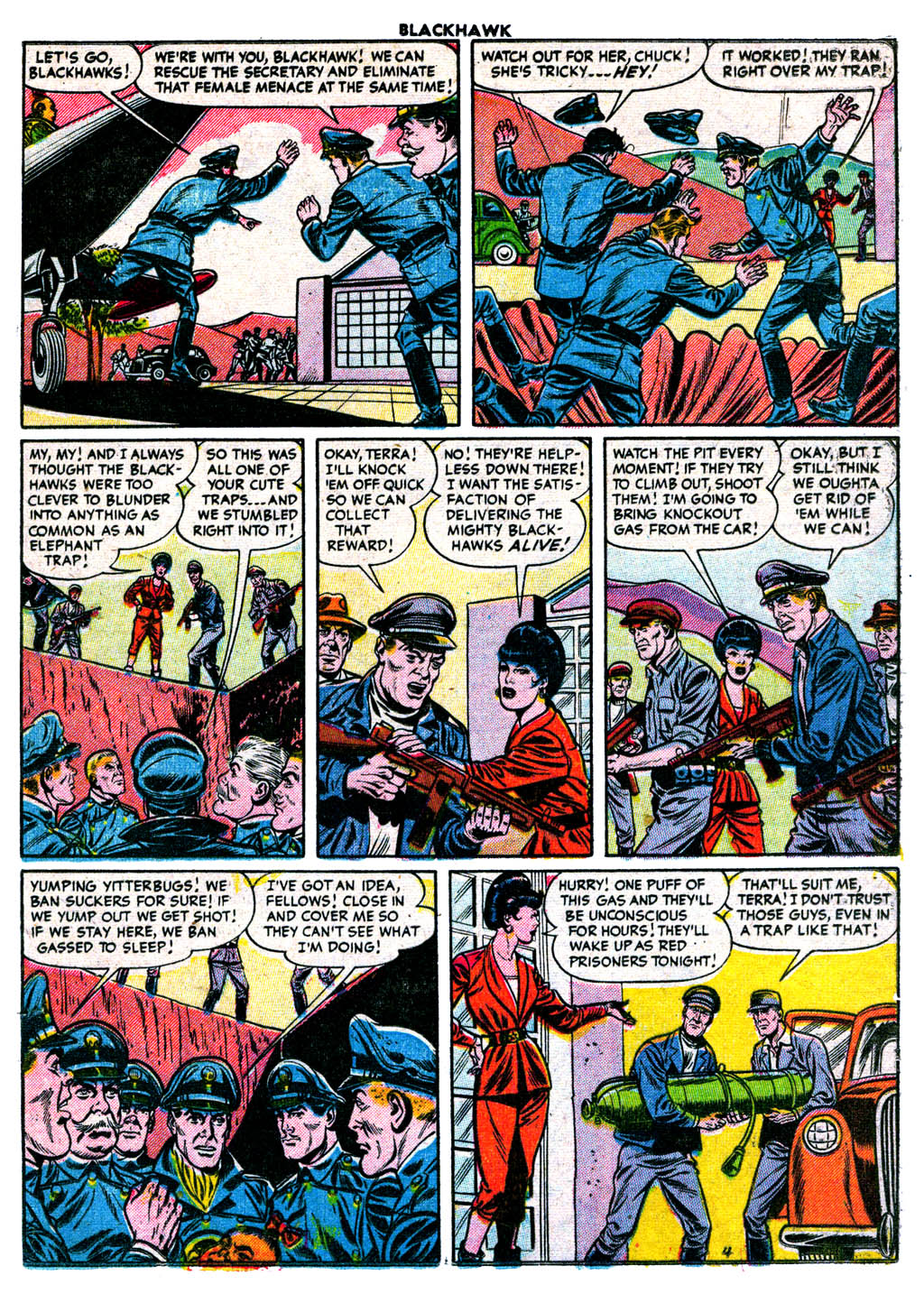 Read online Blackhawk (1957) comic -  Issue #95 - 21