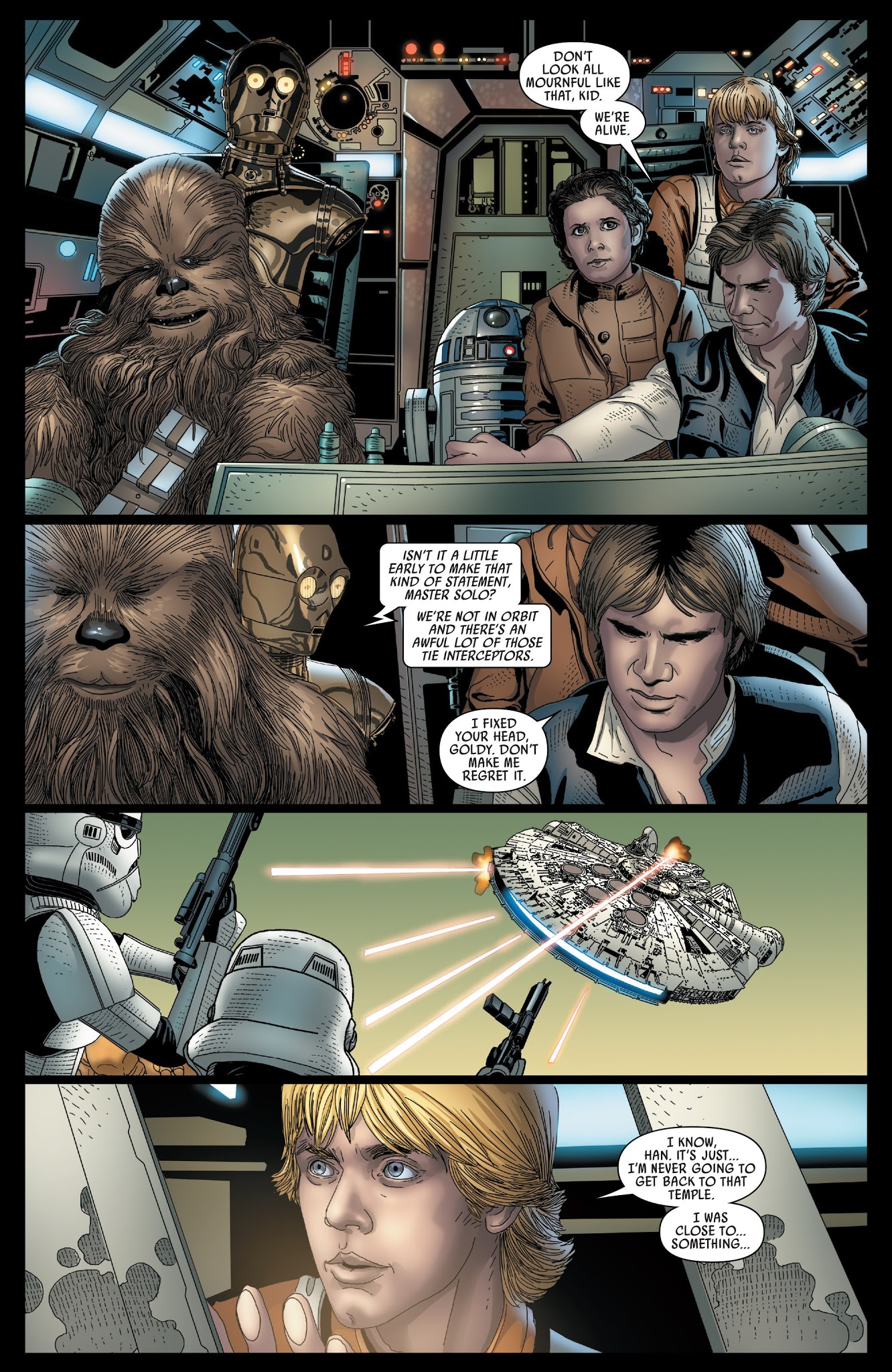 Read online Star Wars: Vader Down comic -  Issue # TPB - 146