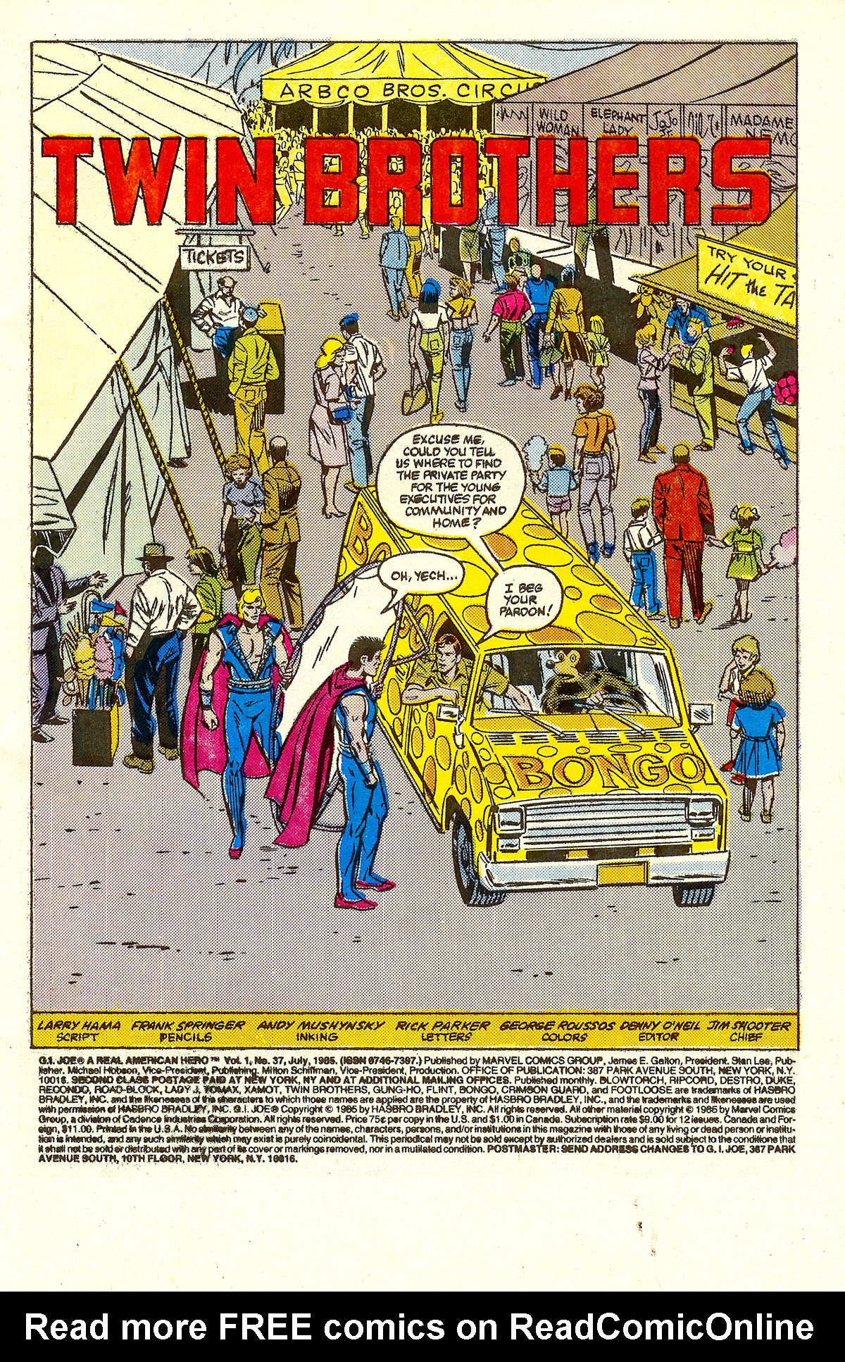 Read online G.I. Joe: A Real American Hero comic -  Issue #37 - 2