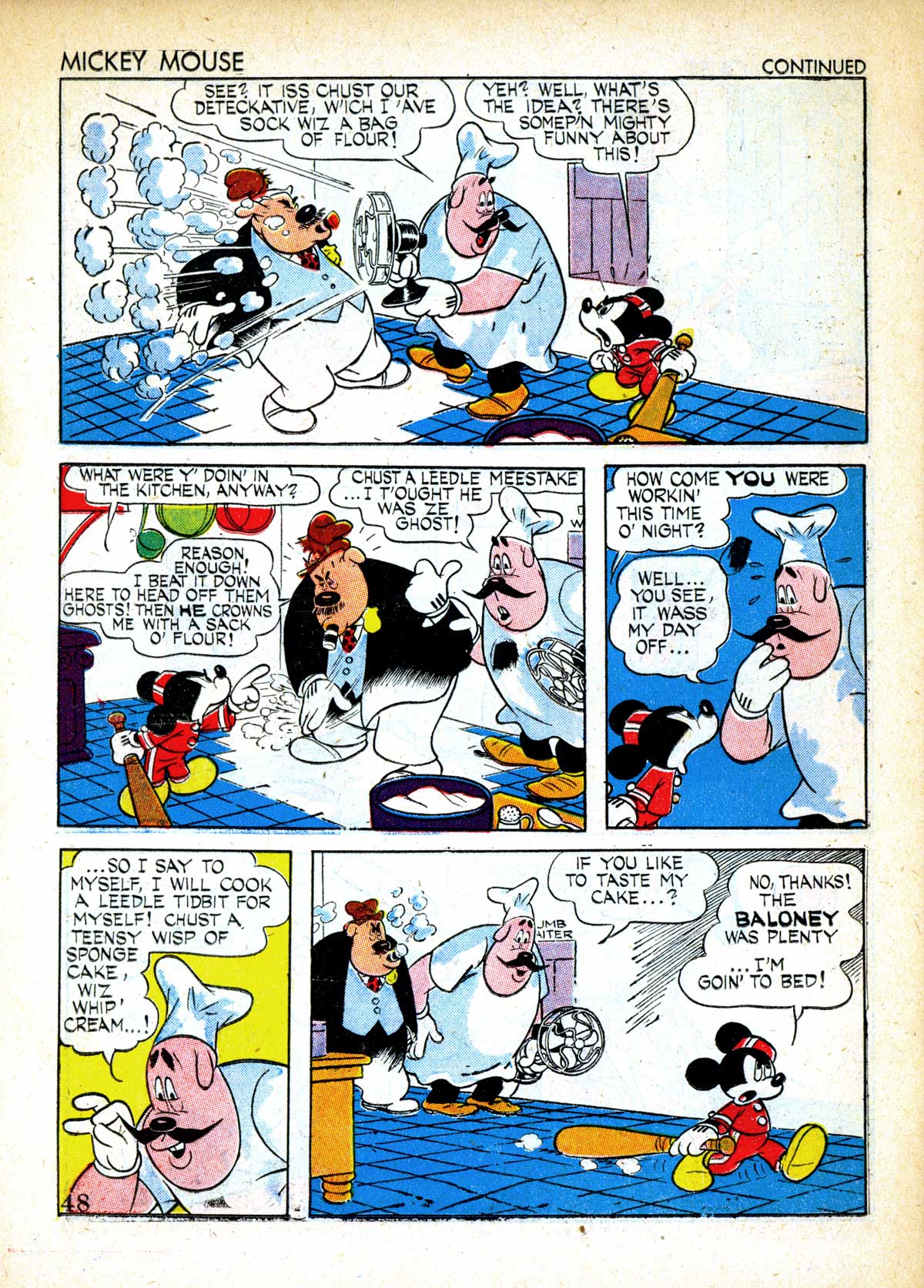 Read online Walt Disney's Comics and Stories comic -  Issue #32 - 50