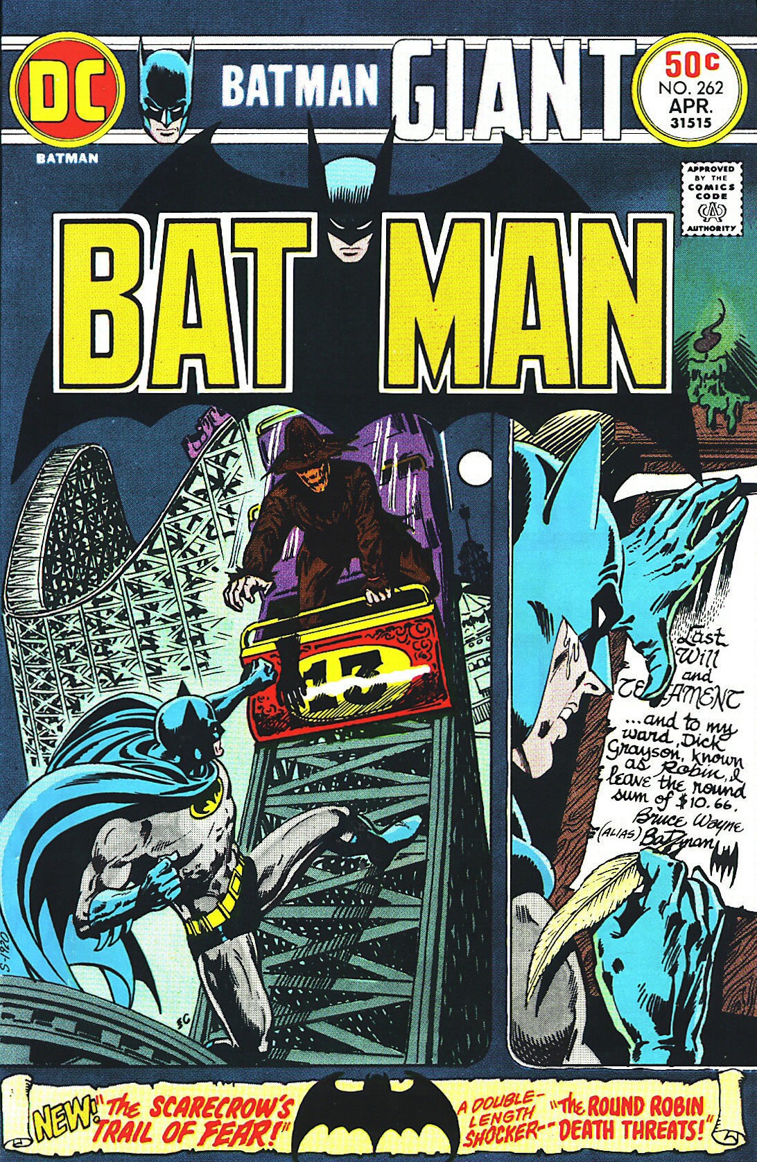 Read online Batman (1940) comic -  Issue #262 - 1