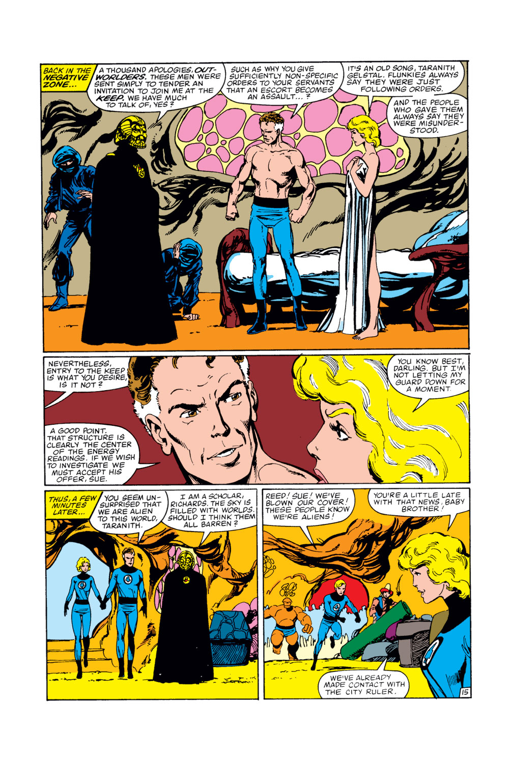 Read online Fantastic Four (1961) comic -  Issue #254 - 16