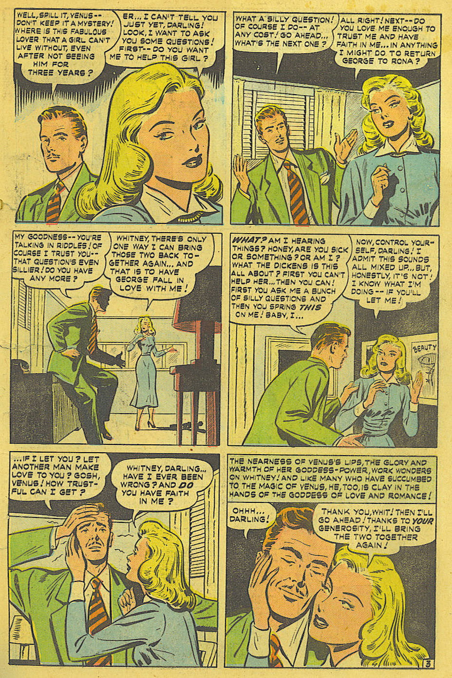 Read online Venus (1948) comic -  Issue #8 - 5