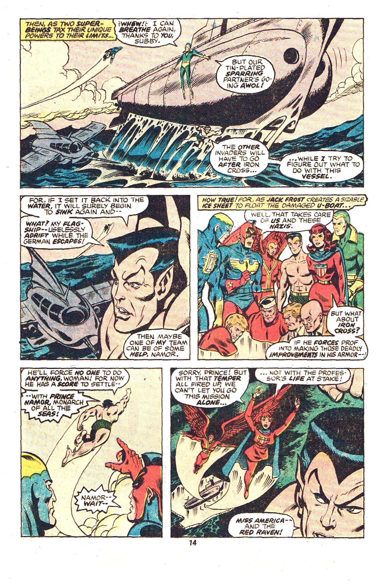 Read online The Invaders (1975) comic -  Issue #37 - 16
