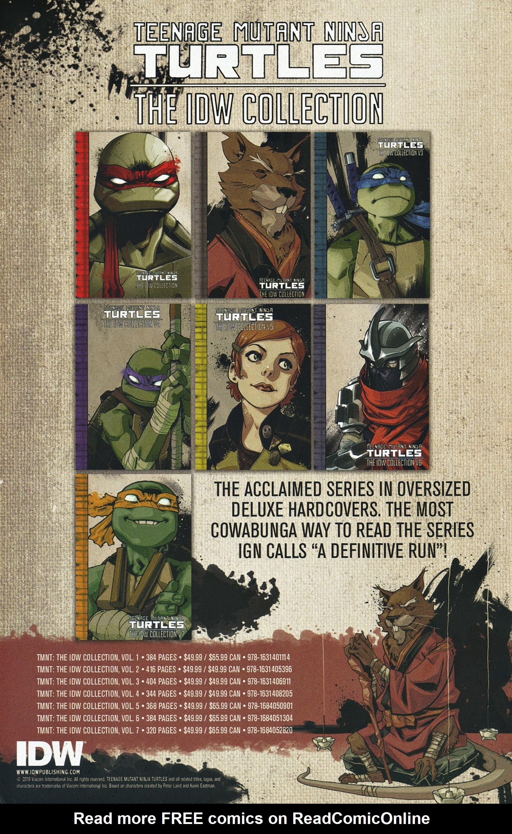 Read online Free Comic Book Day 2019 comic -  Issue # TMNT - 24