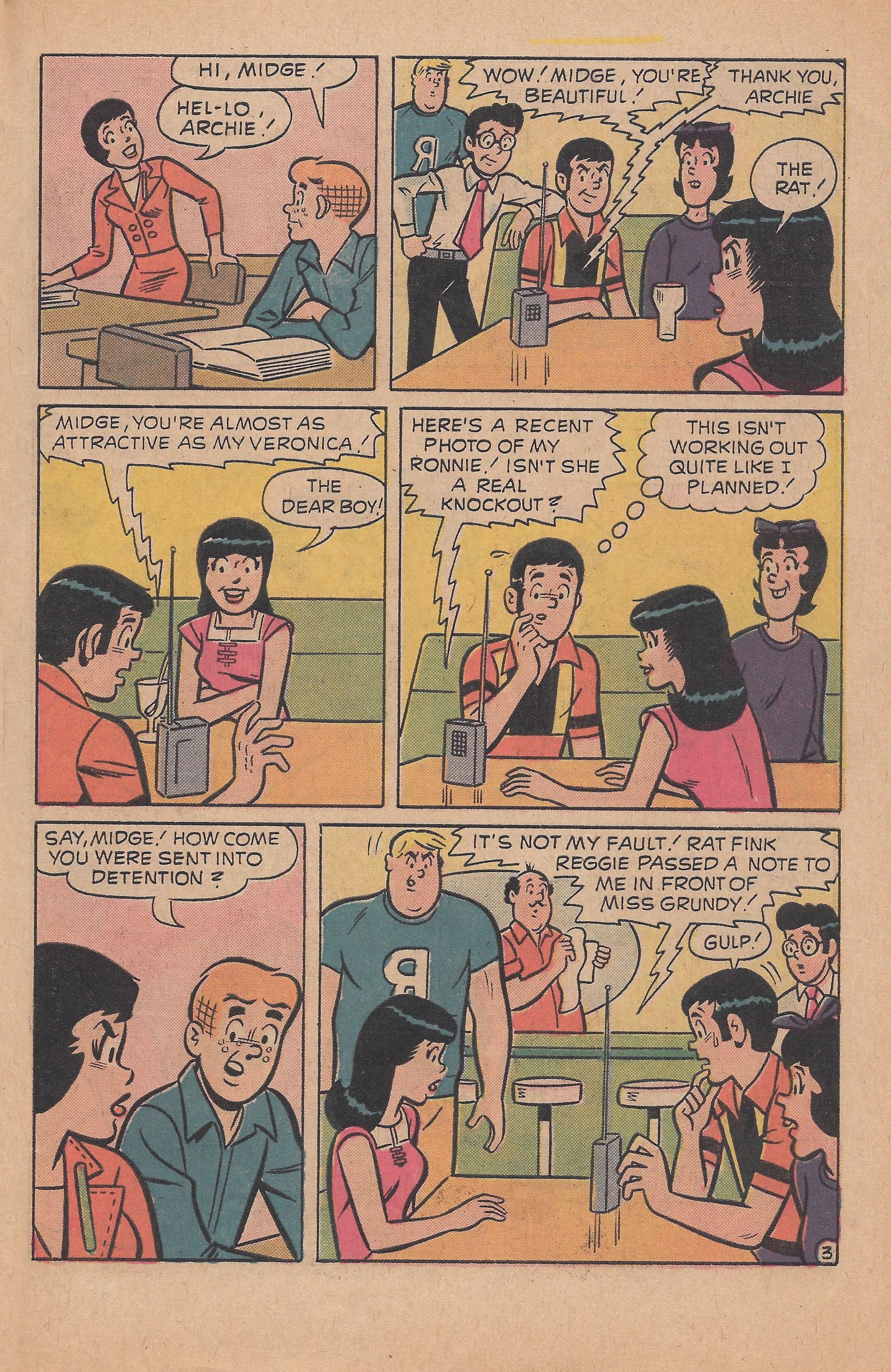 Read online Reggie and Me (1966) comic -  Issue #82 - 31