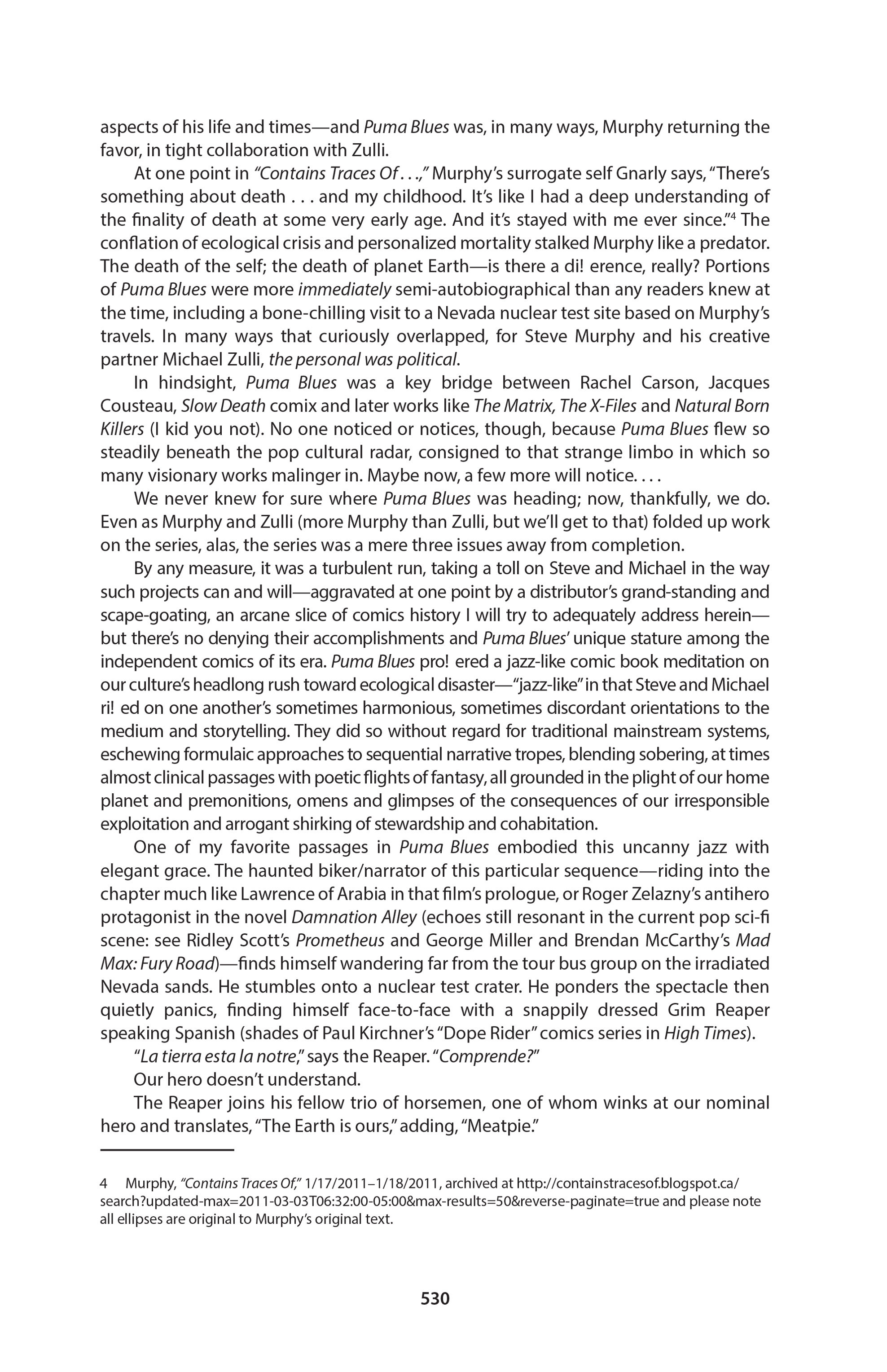 Read online The Puma Blues comic -  Issue # TPB (Part2) - 258