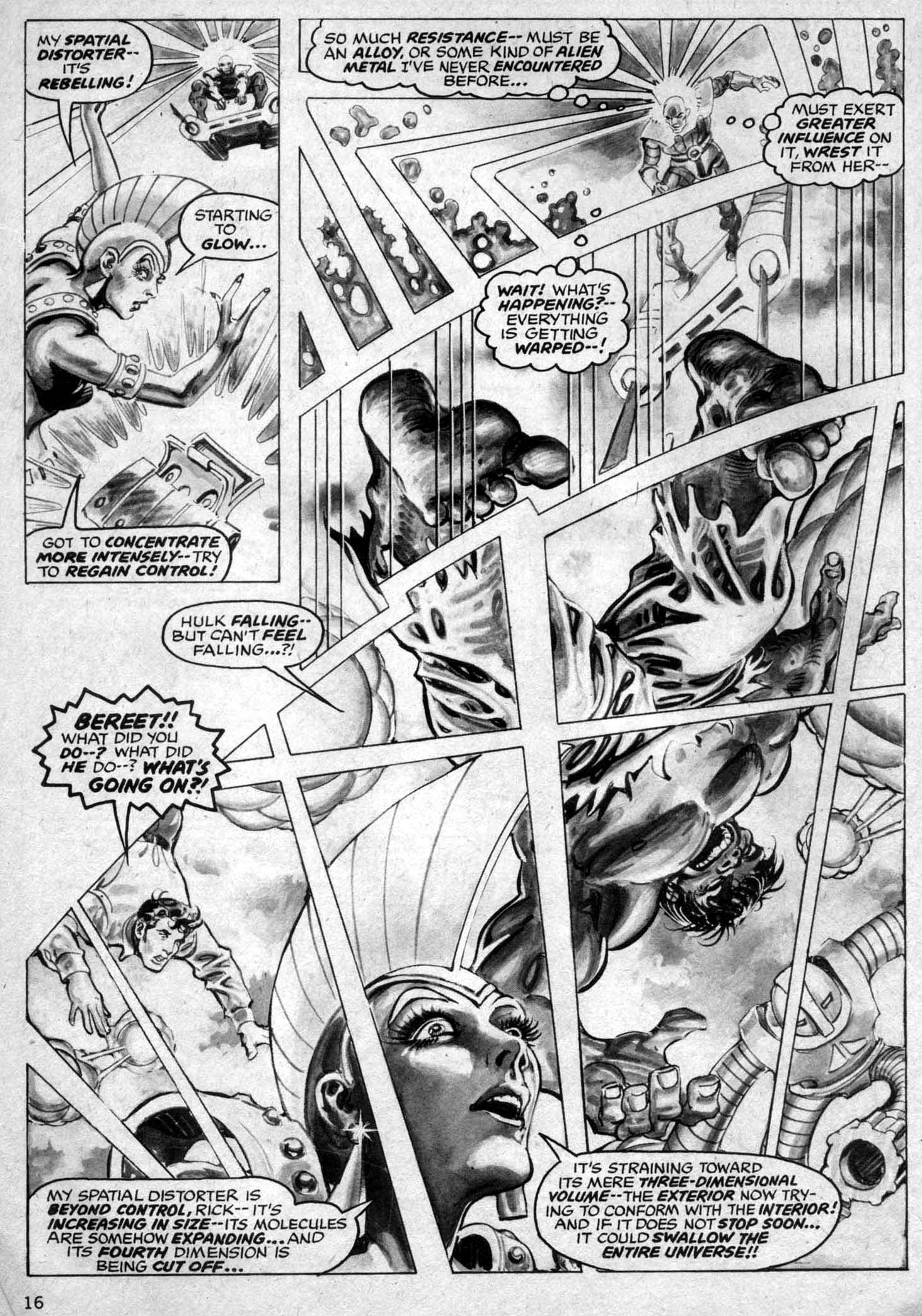 Read online The Rampaging Hulk comic -  Issue #3 - 16