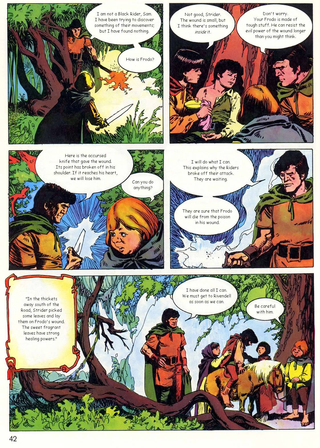 Read online El Señor de los Anillos comic -  Issue #1 - 37