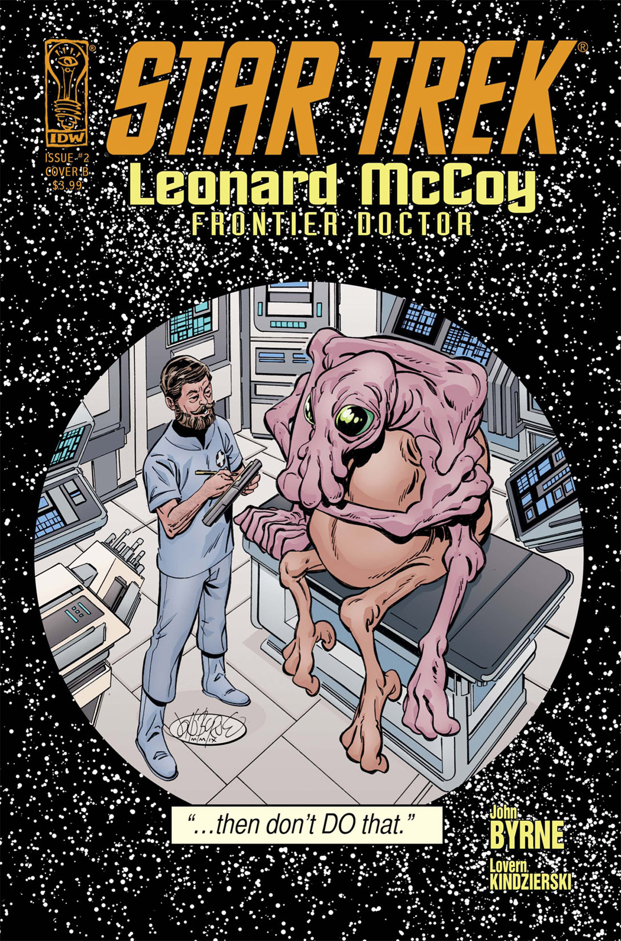 Read online Star Trek: Leonard McCoy, Frontier Doctor comic -  Issue #2 - 2