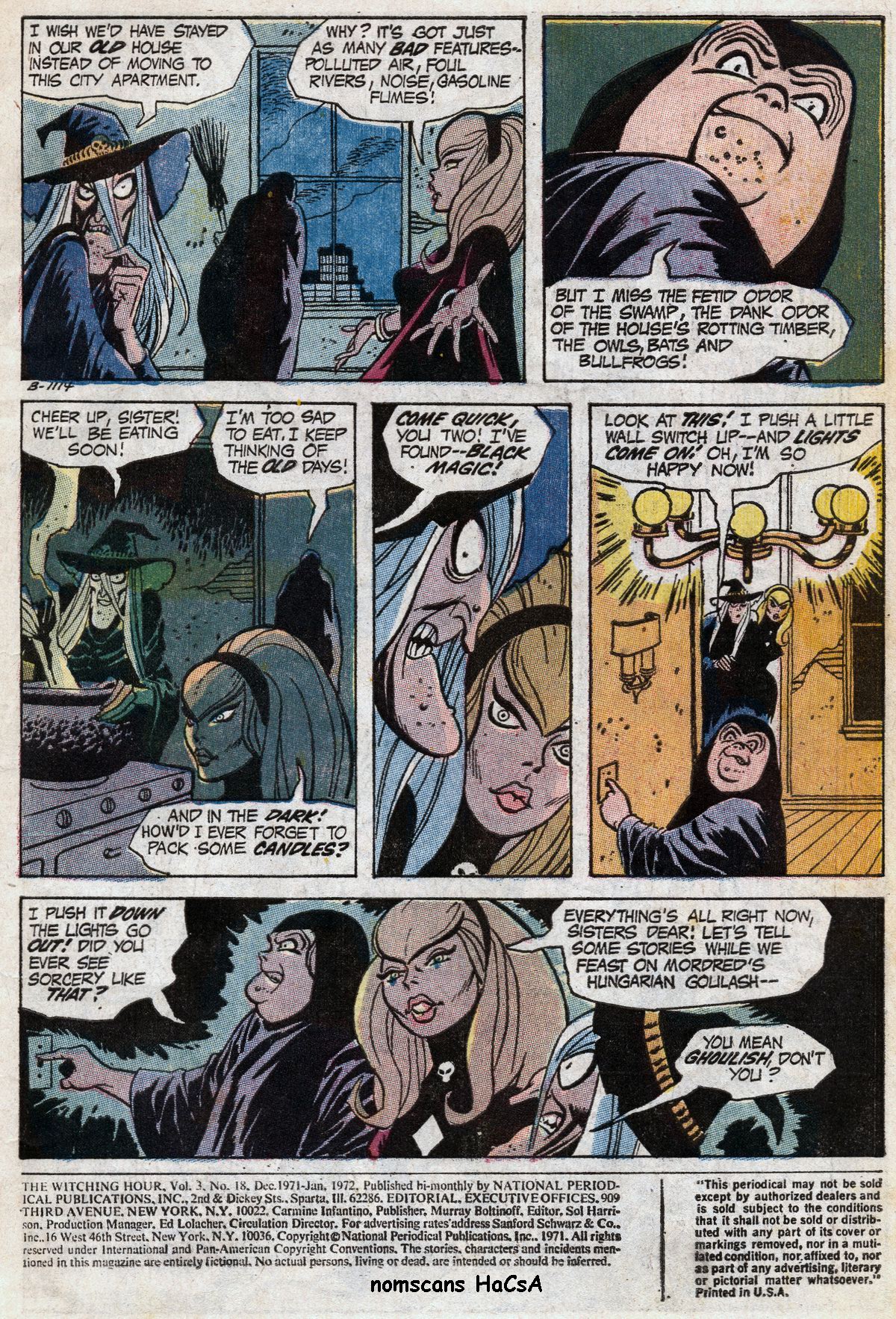 Read online The Witching Hour (1969) comic -  Issue #18 - 2