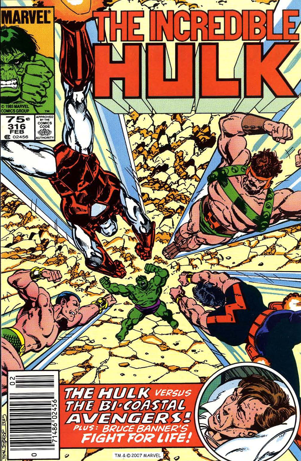 Read online The Incredible Hulk (1968) comic -  Issue #316 - 1