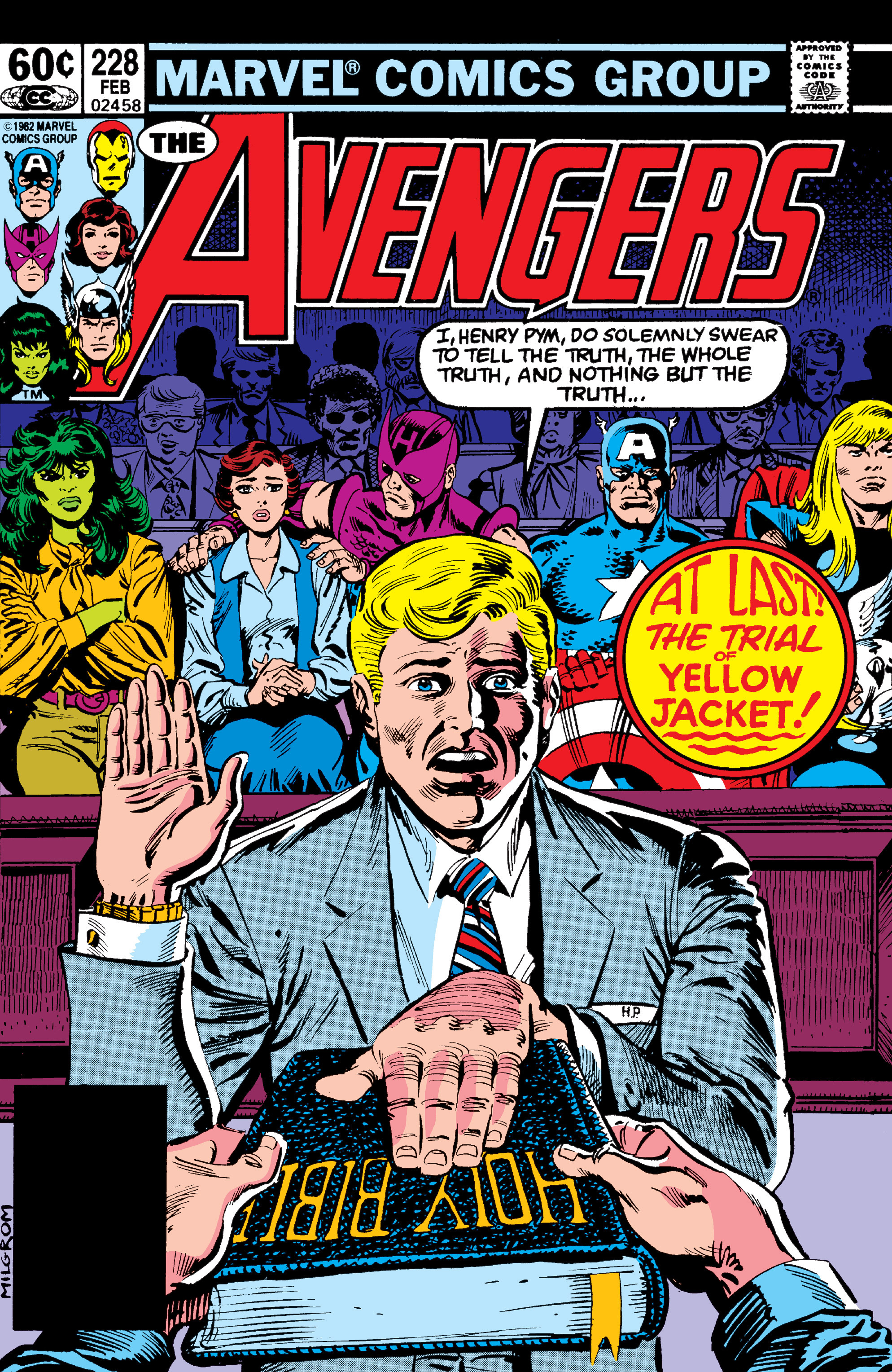 Read online The Avengers (1963) comic -  Issue #228 - 1