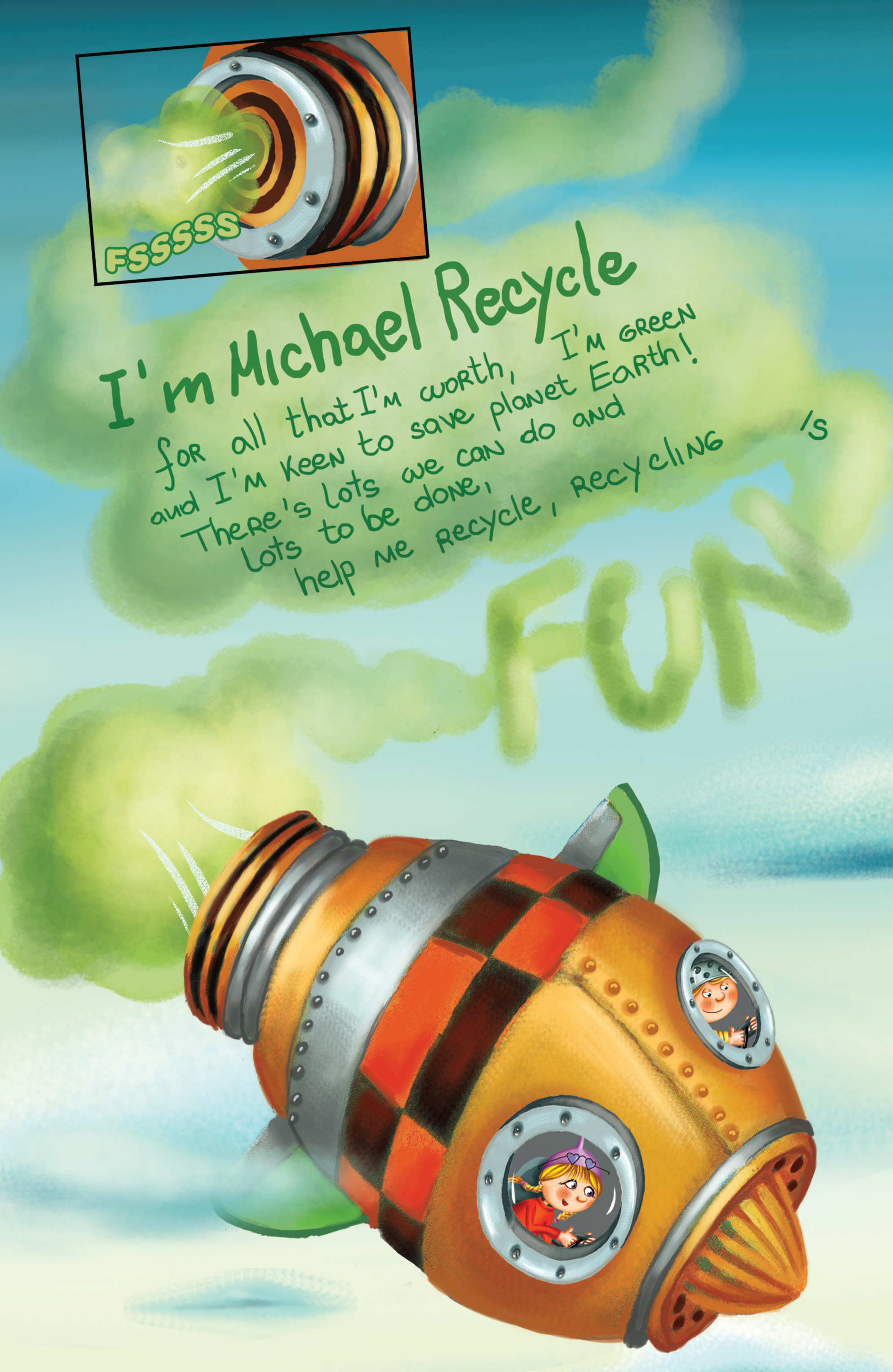 Read online Michael Recycle comic -  Issue #2 - 22