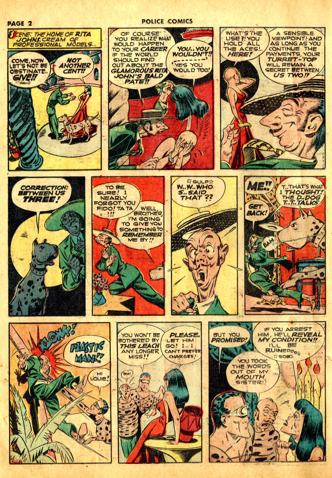 Read online Police Comics comic -  Issue #12 - 5