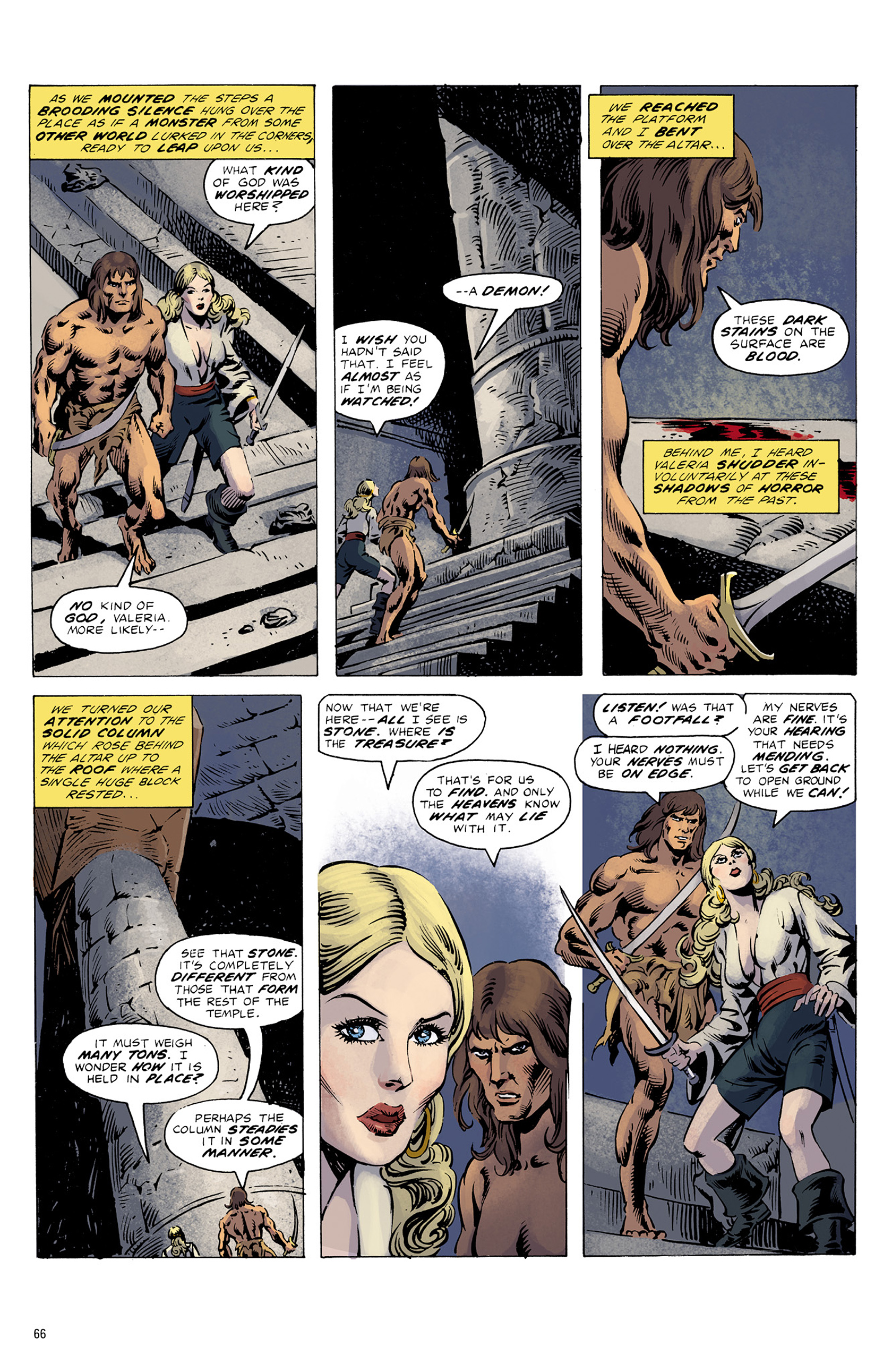 Read online Robert E. Howard's Savage Sword comic -  Issue #7 - 69