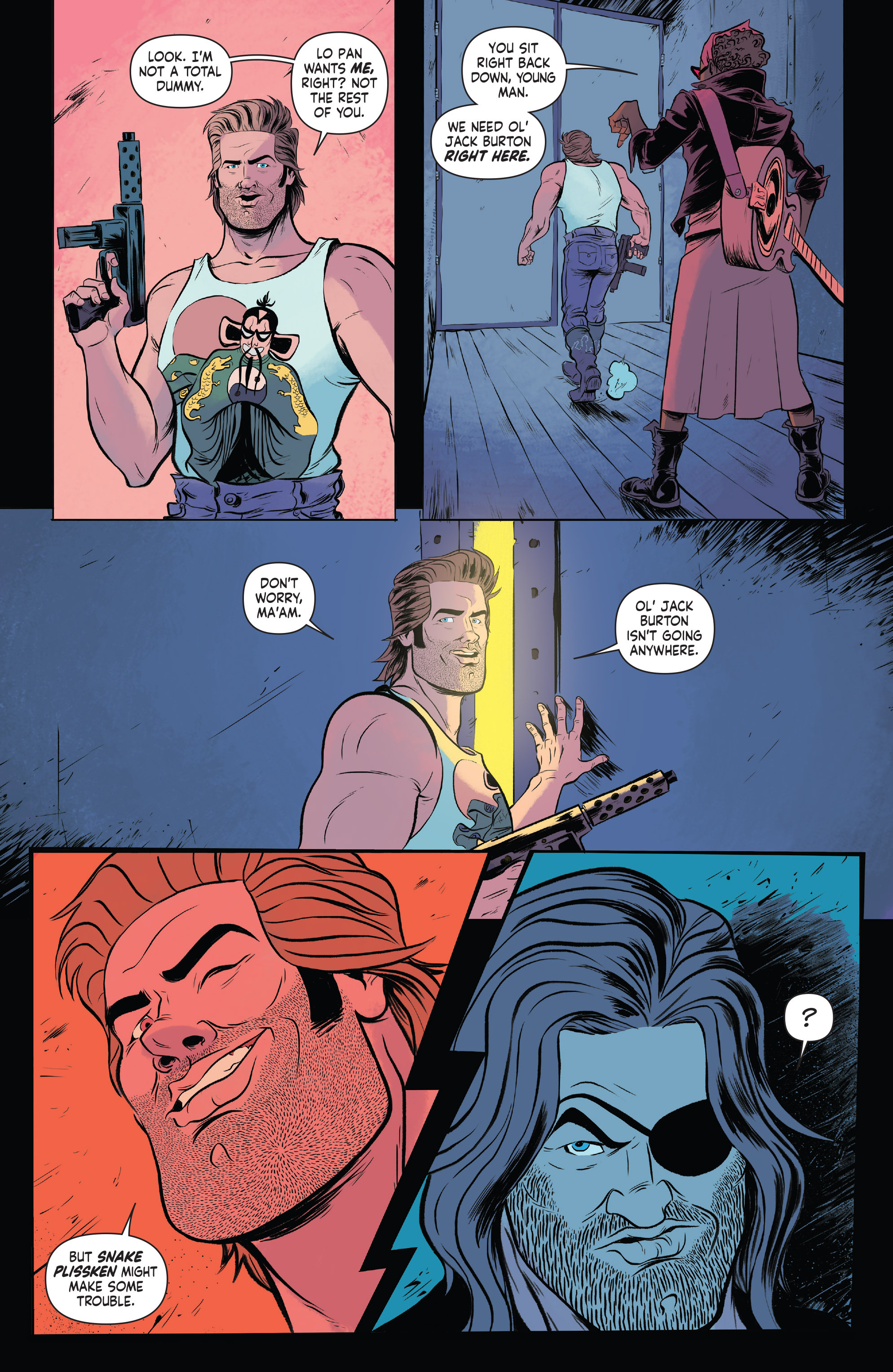 Read online Big Trouble in Little China/Escape From New York comic -  Issue #3 - 22