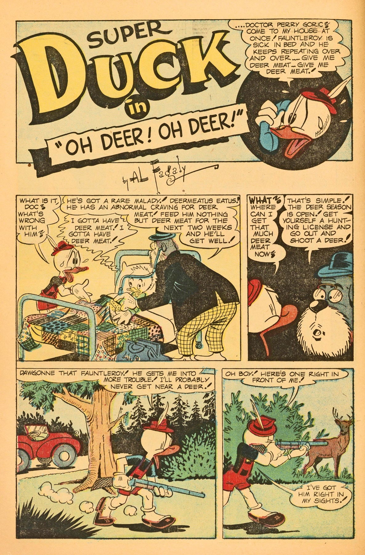 Read online Super Duck Comics comic -  Issue #53 - 12