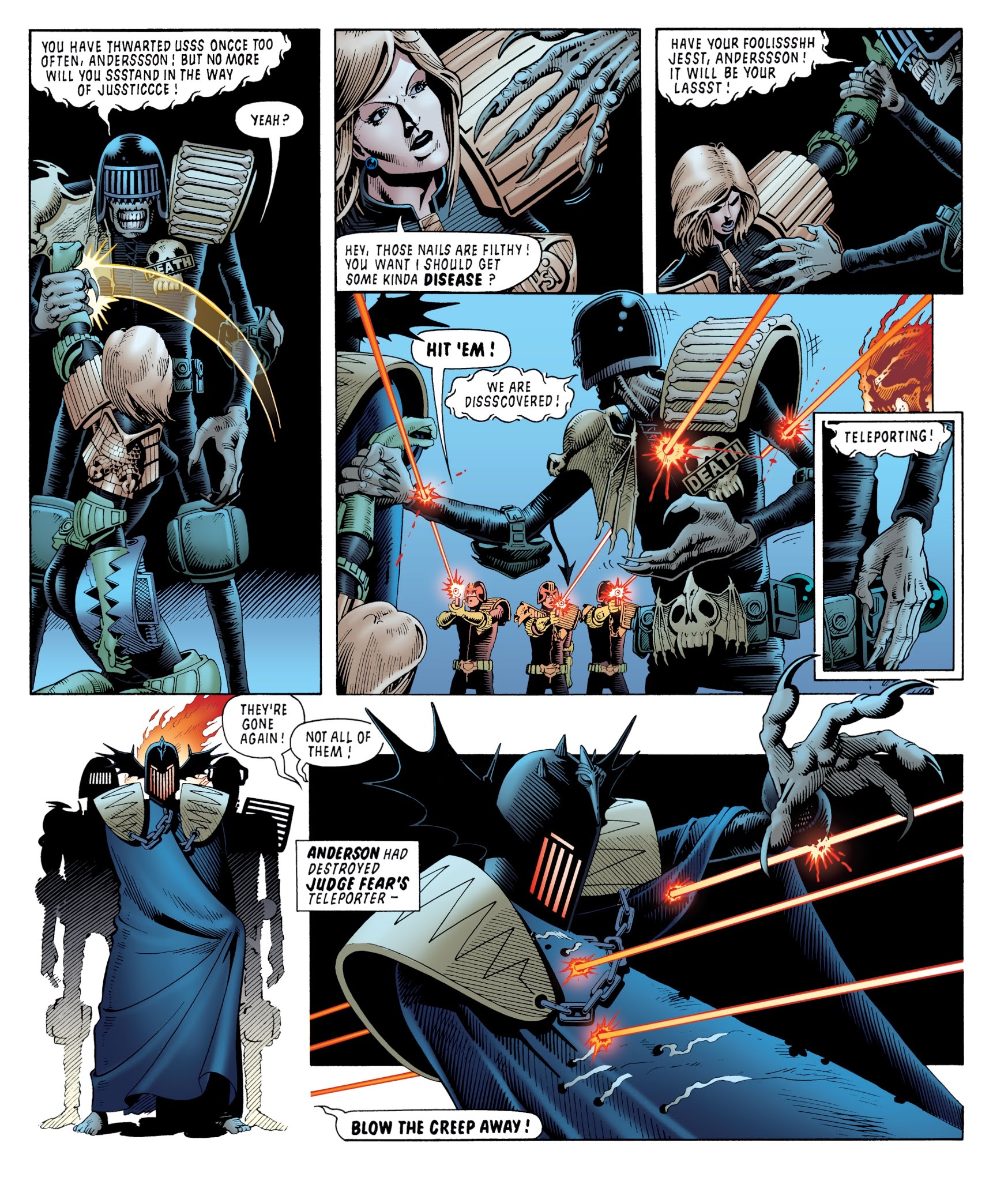 Read online Judge Dredd Classics: The Dark Judges comic -  Issue # TPB - 93