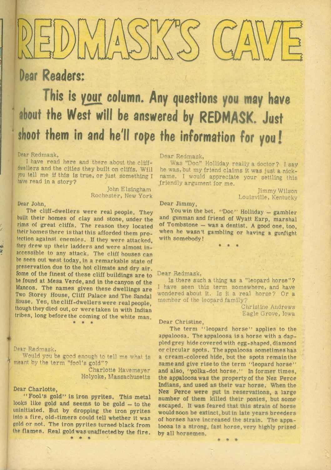 Read online Tim Holt comic -  Issue #36 - 25