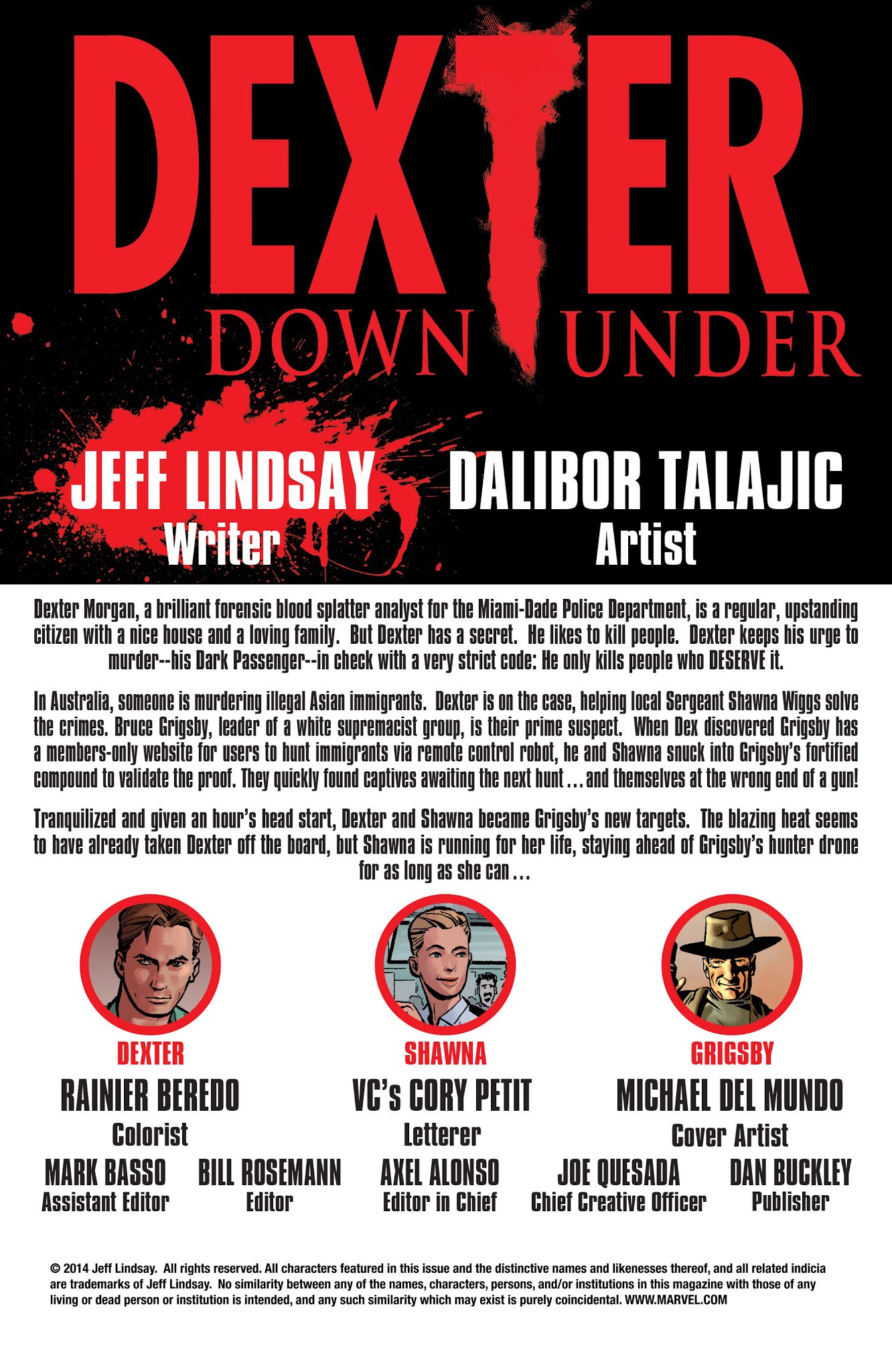 Read online Dexter: Down Under comic -  Issue #5 - 2