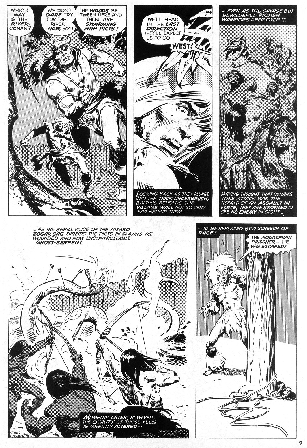 The Savage Sword Of Conan issue 27 - Page 9