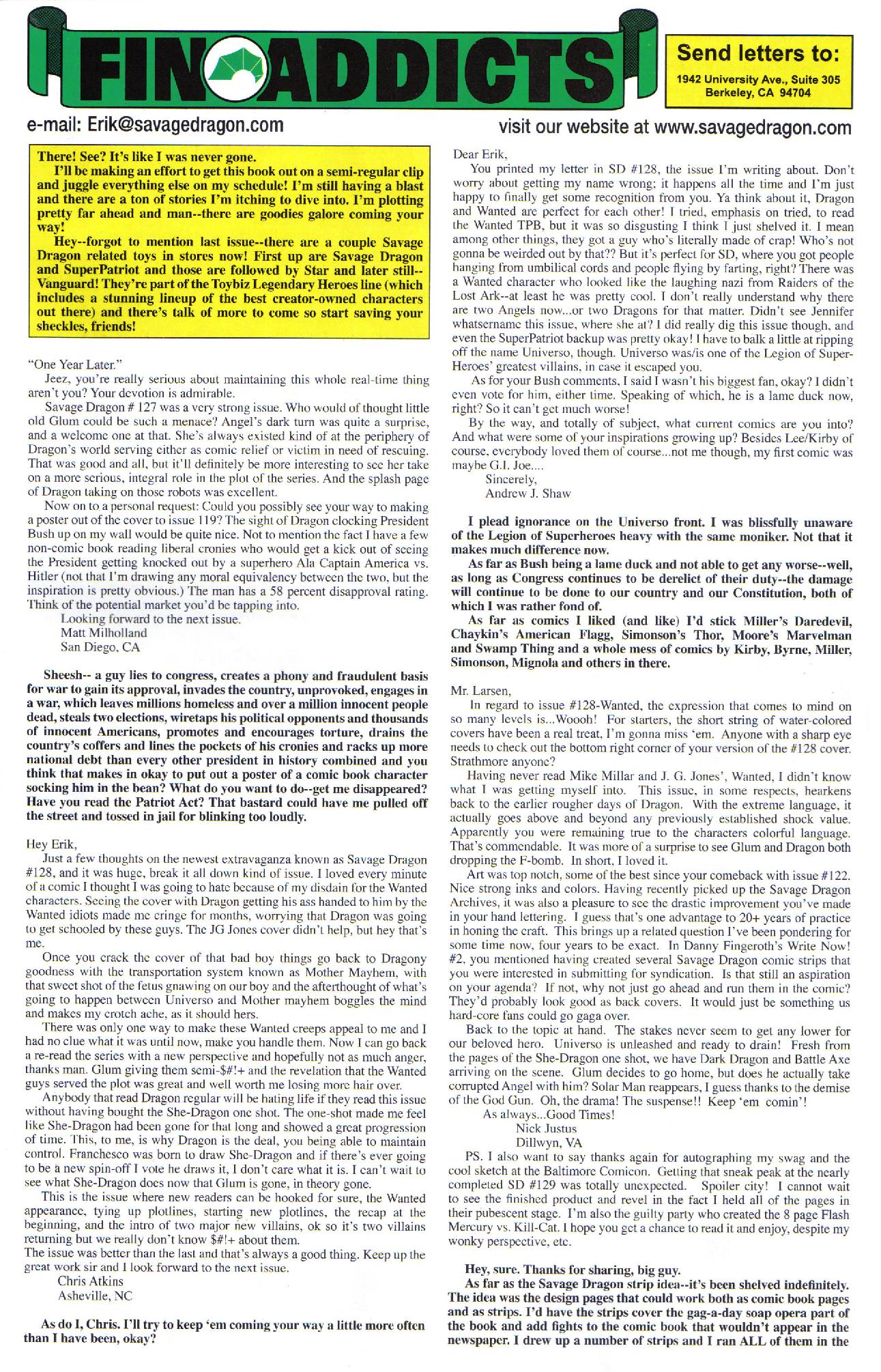 Read online The Savage Dragon (1993) comic -  Issue #133 - 22