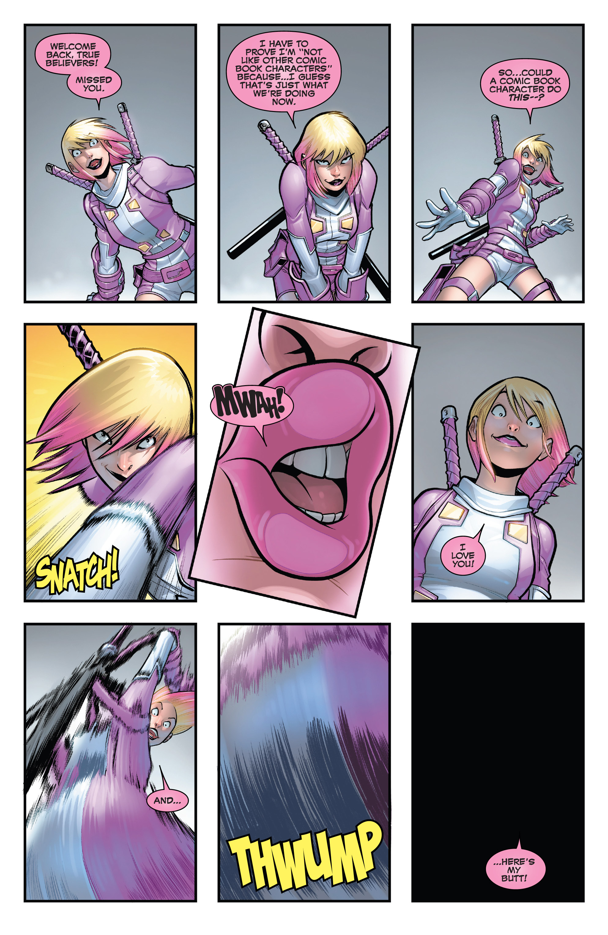 Read online Gwenpool Strikes Back comic -  Issue #2 - 3