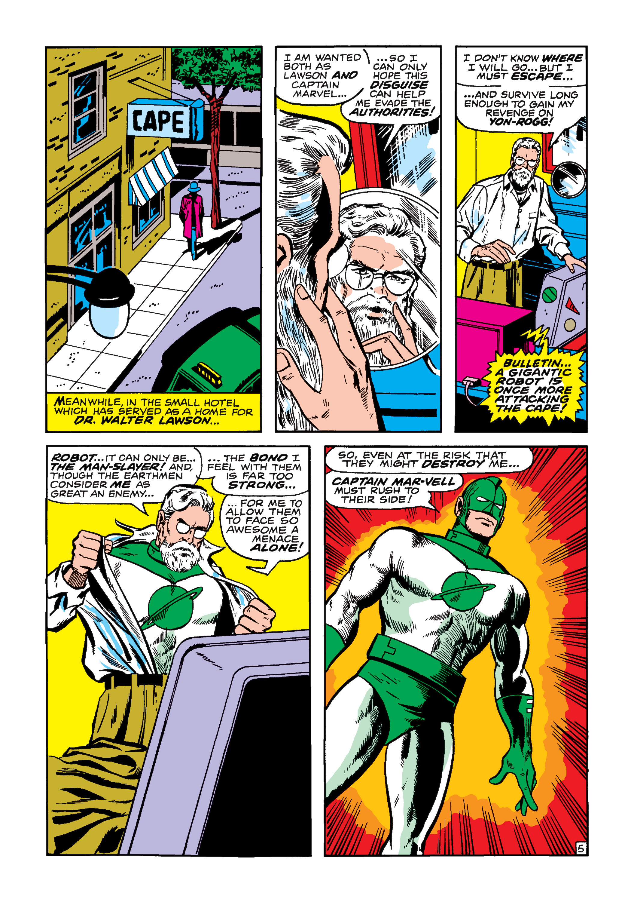 Read online Marvel Masterworks: Captain Marvel comic -  Issue # TPB 2 (Part 1) - 76