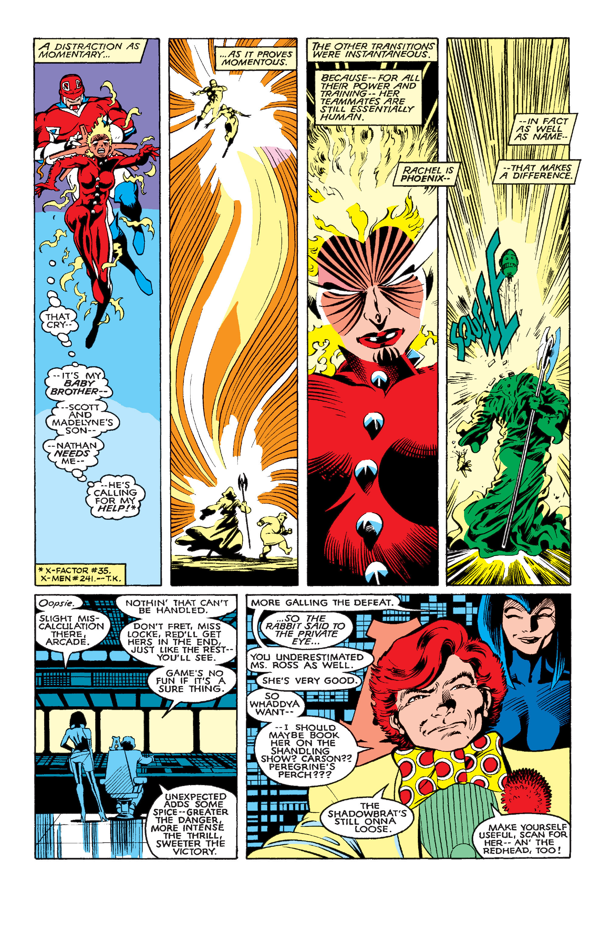 Read online Excalibur (1988) comic -  Issue #4 - 22