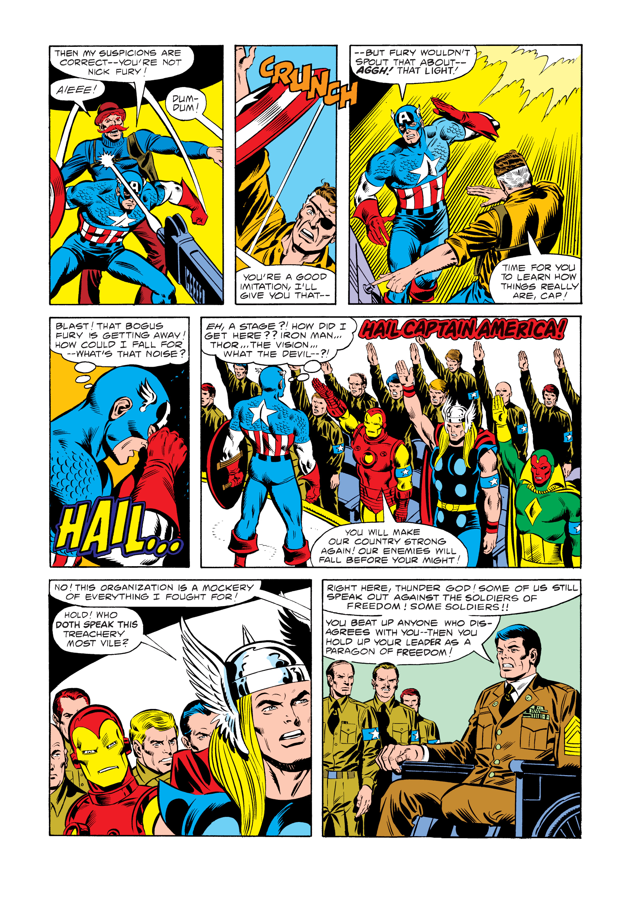 Read online Marvel Masterworks: Captain America comic -  Issue # TPB 13 (Part 3) - 33