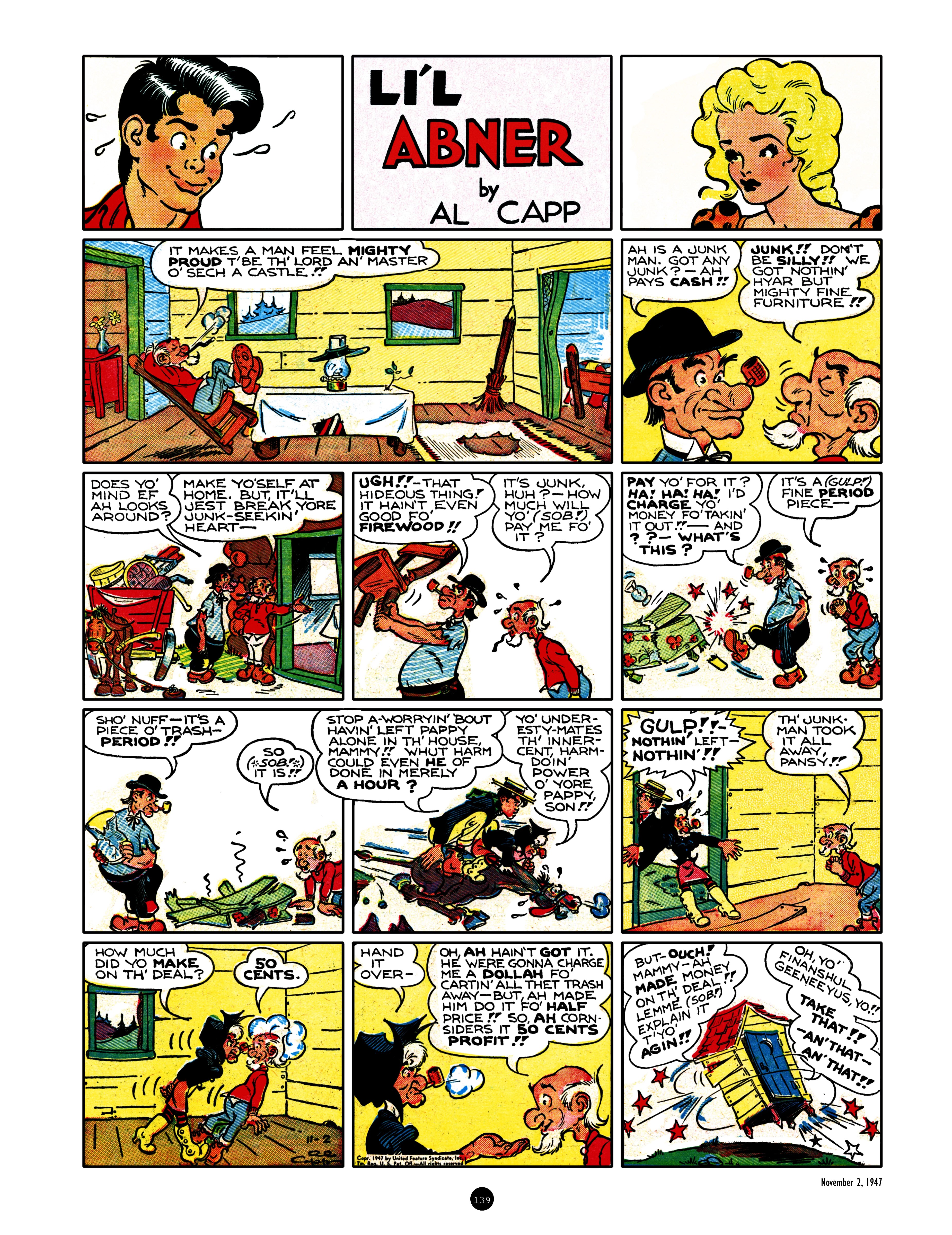 Read online Al Capp's Li'l Abner Complete Daily & Color Sunday Comics comic -  Issue # TPB 7 (Part 2) - 40