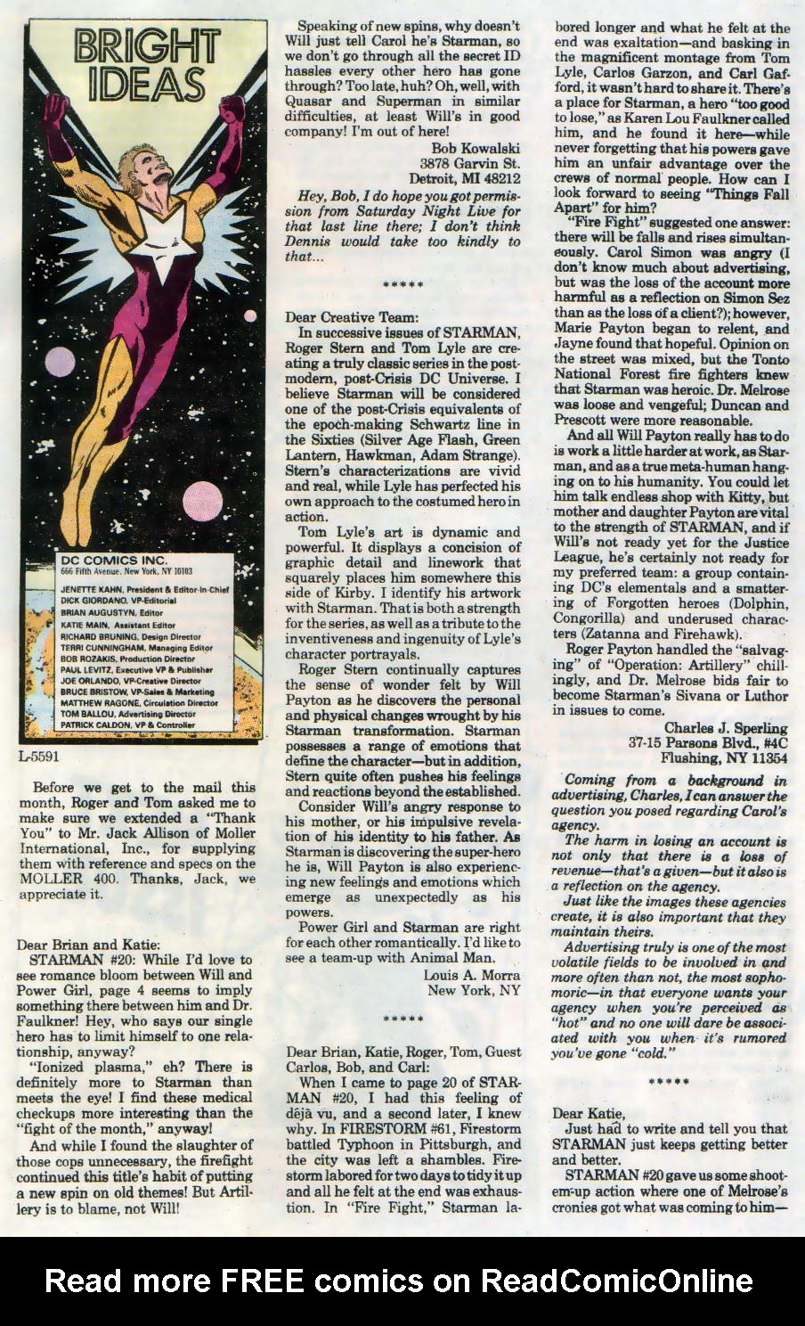 Starman (1988) Issue #23 #23 - English 23