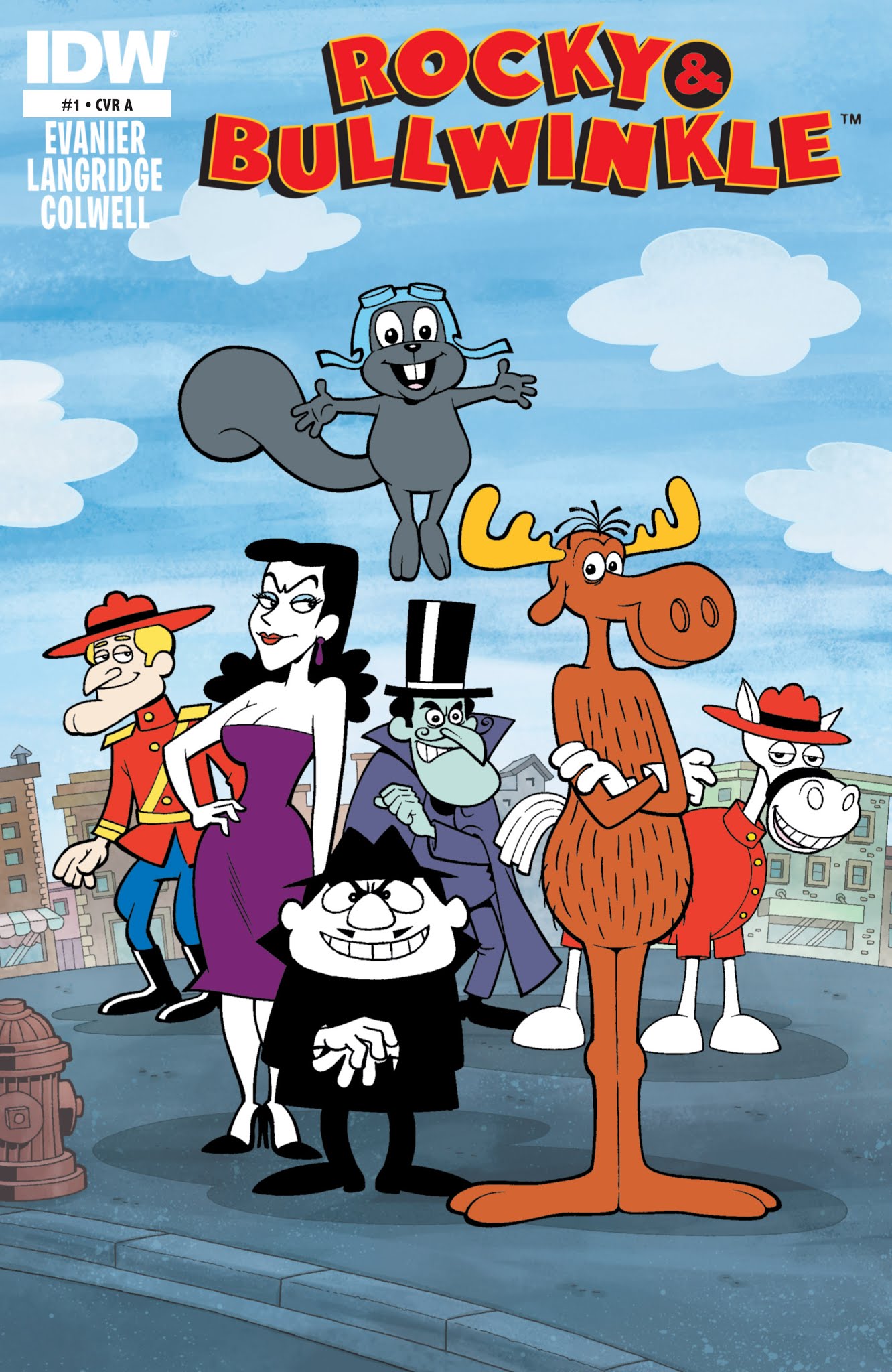 Read online Rocky and Bullwinkle comic -  Issue #1 - 1