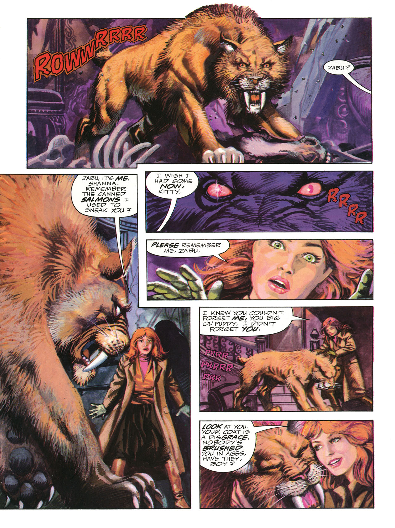 Read online Marvel Graphic Novel comic -  Issue #62 - Ka-Zar - Guns of the Savage Land - 12