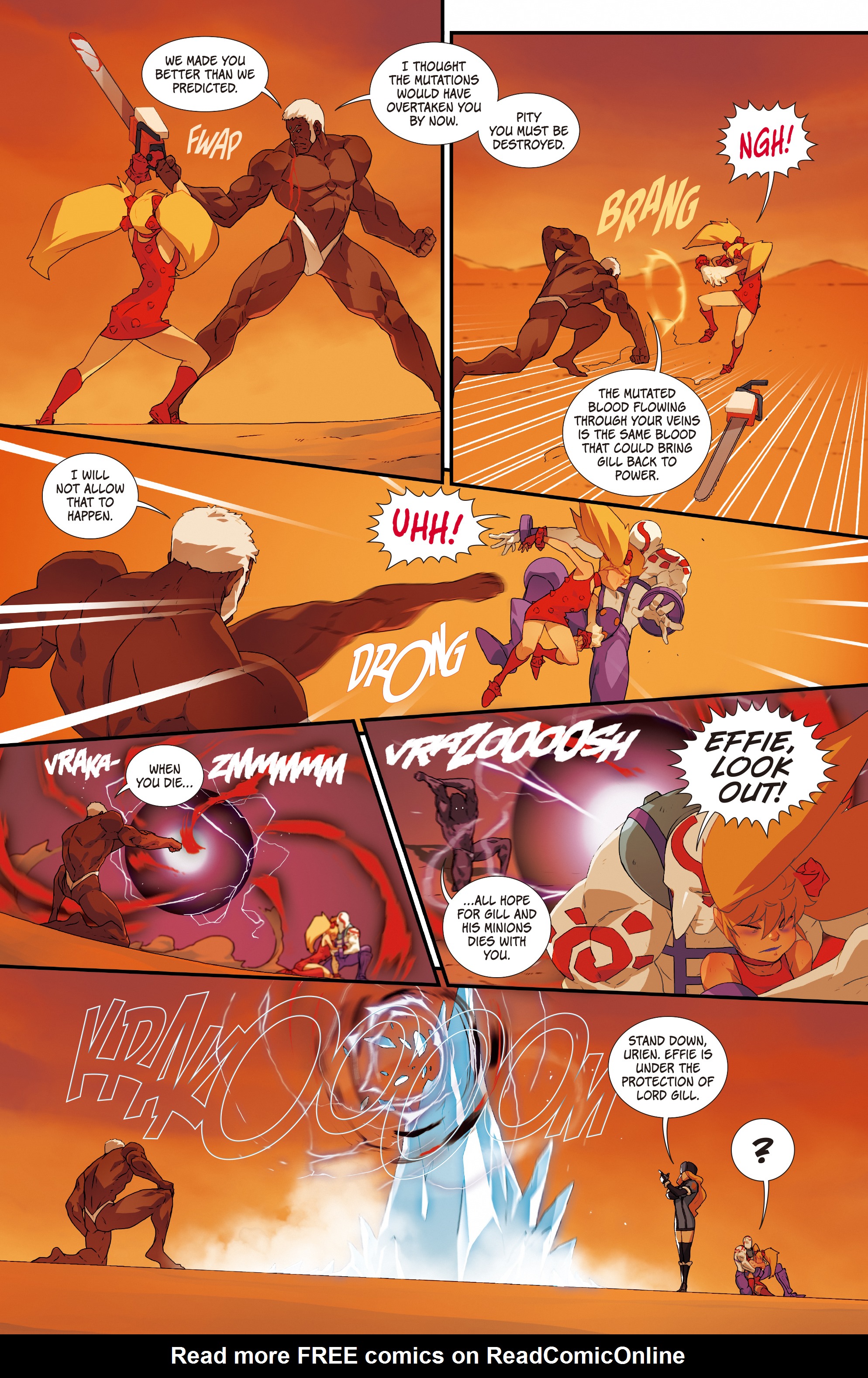 Read online Street Fighter One-shots comic -  Issue # Necro & Effie - 17