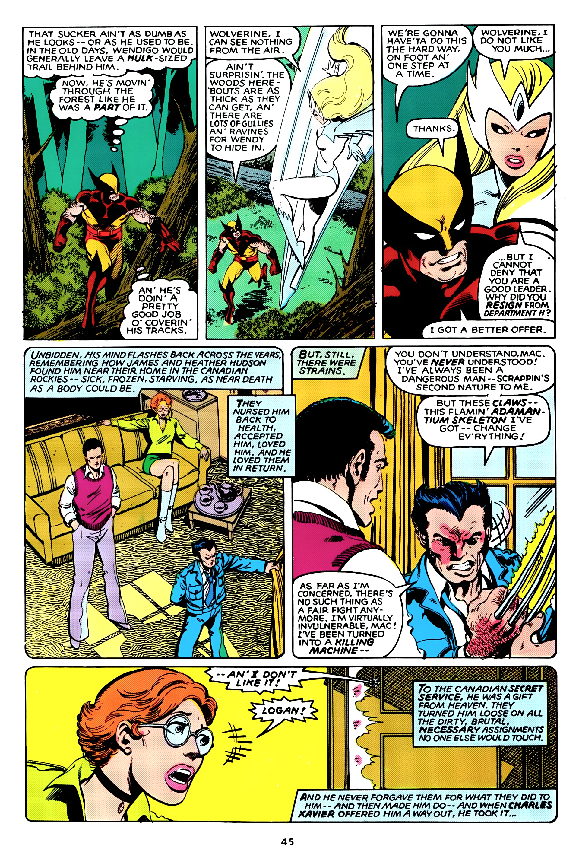 Read online X-Men Annual UK comic -  Issue #1992 - 42