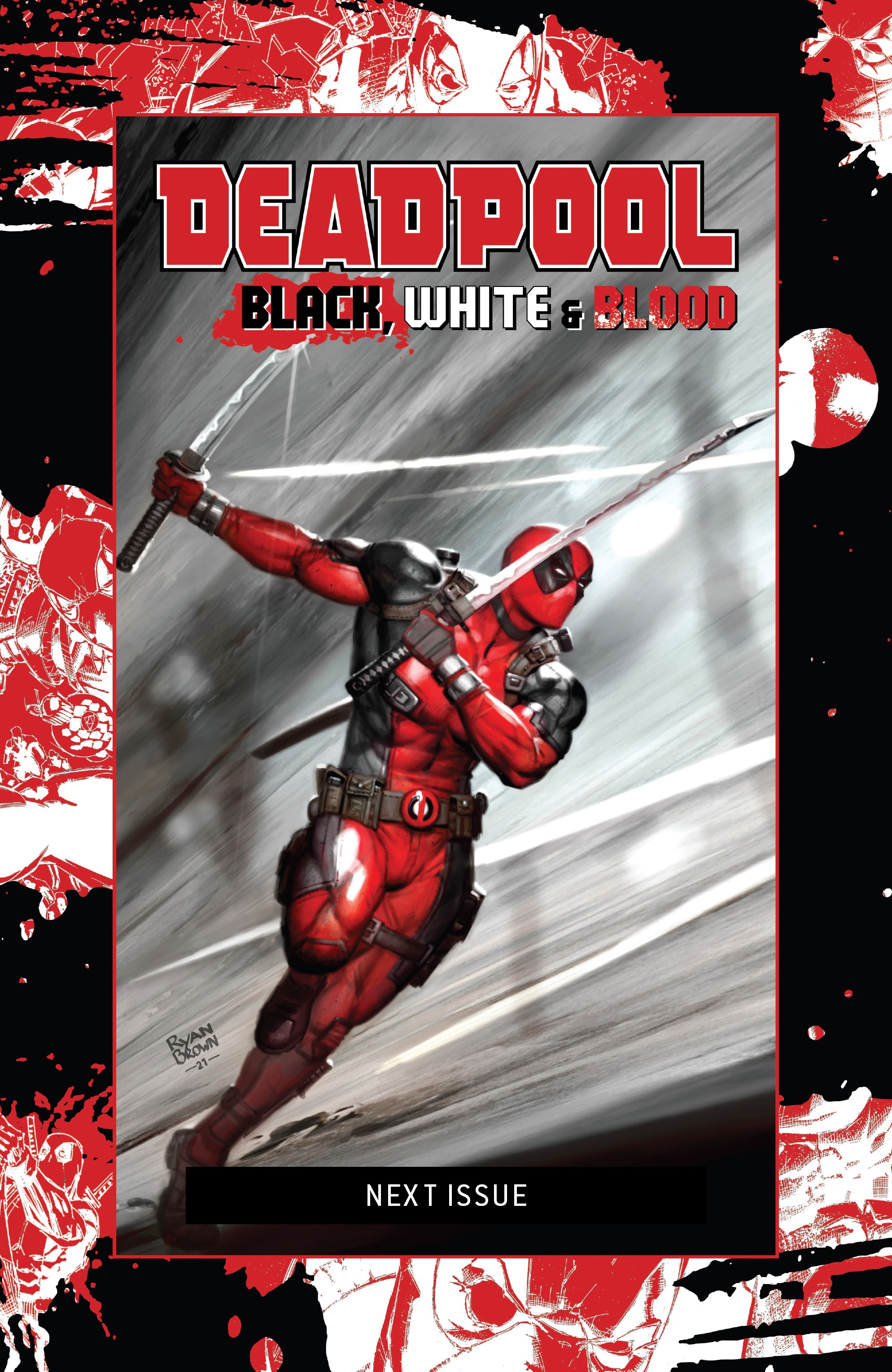 Read online Deadpool: Black, White & Blood comic -  Issue #3 - 33