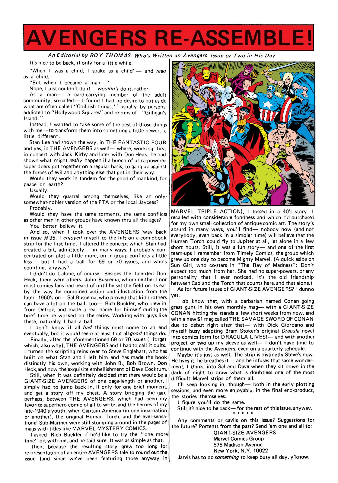 Marvel Masterworks: The Avengers issue TPB 13 (Part 2) - Page 74