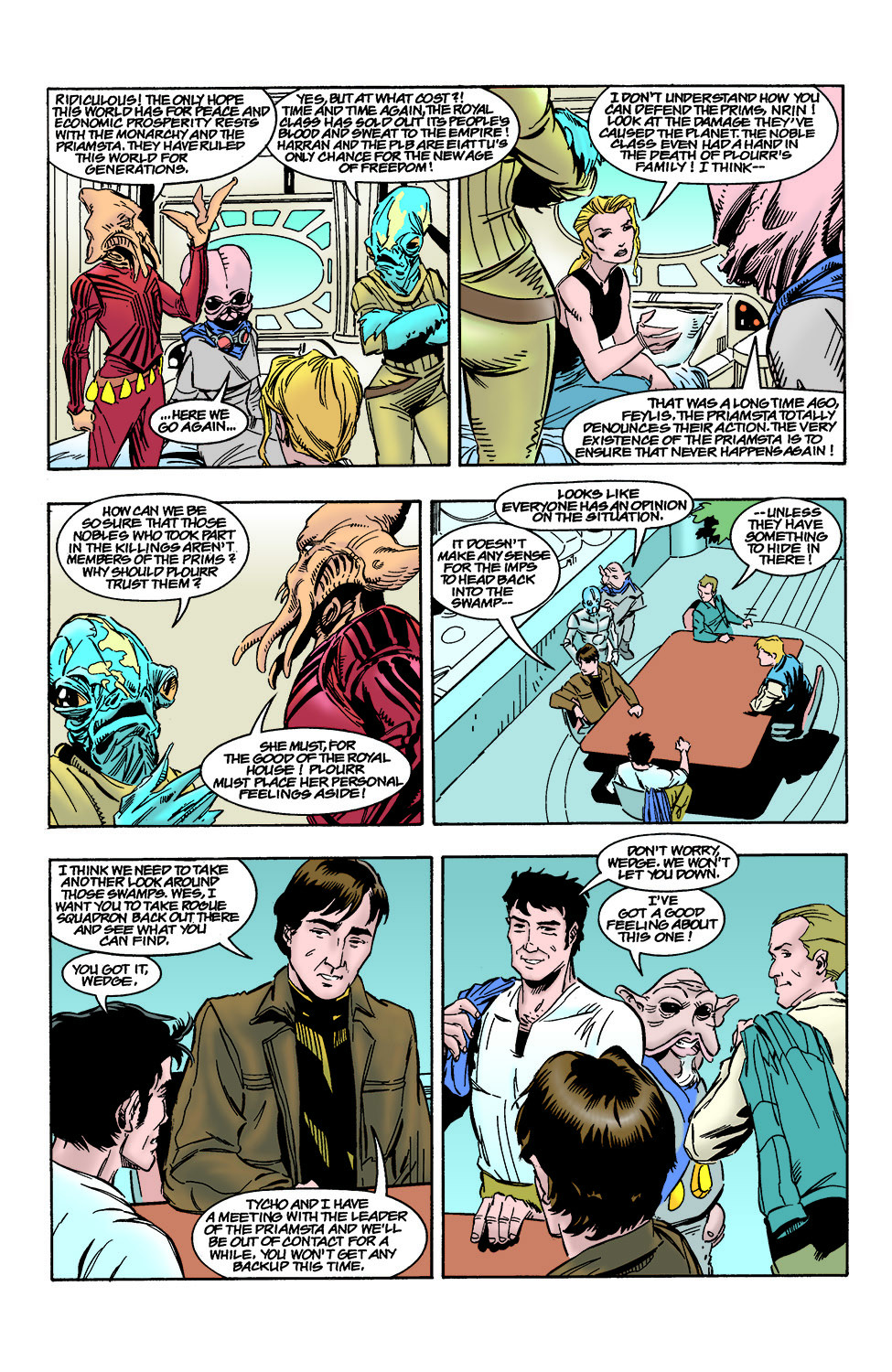 Read online Star Wars: X-Wing Rogue Squadron comic -  Issue #15 - 9