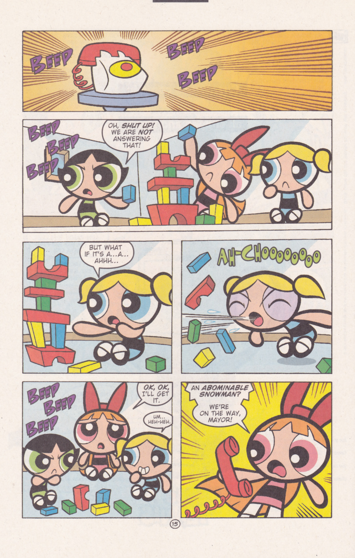 Read online The Powerpuff Girls comic -  Issue #12 - 16