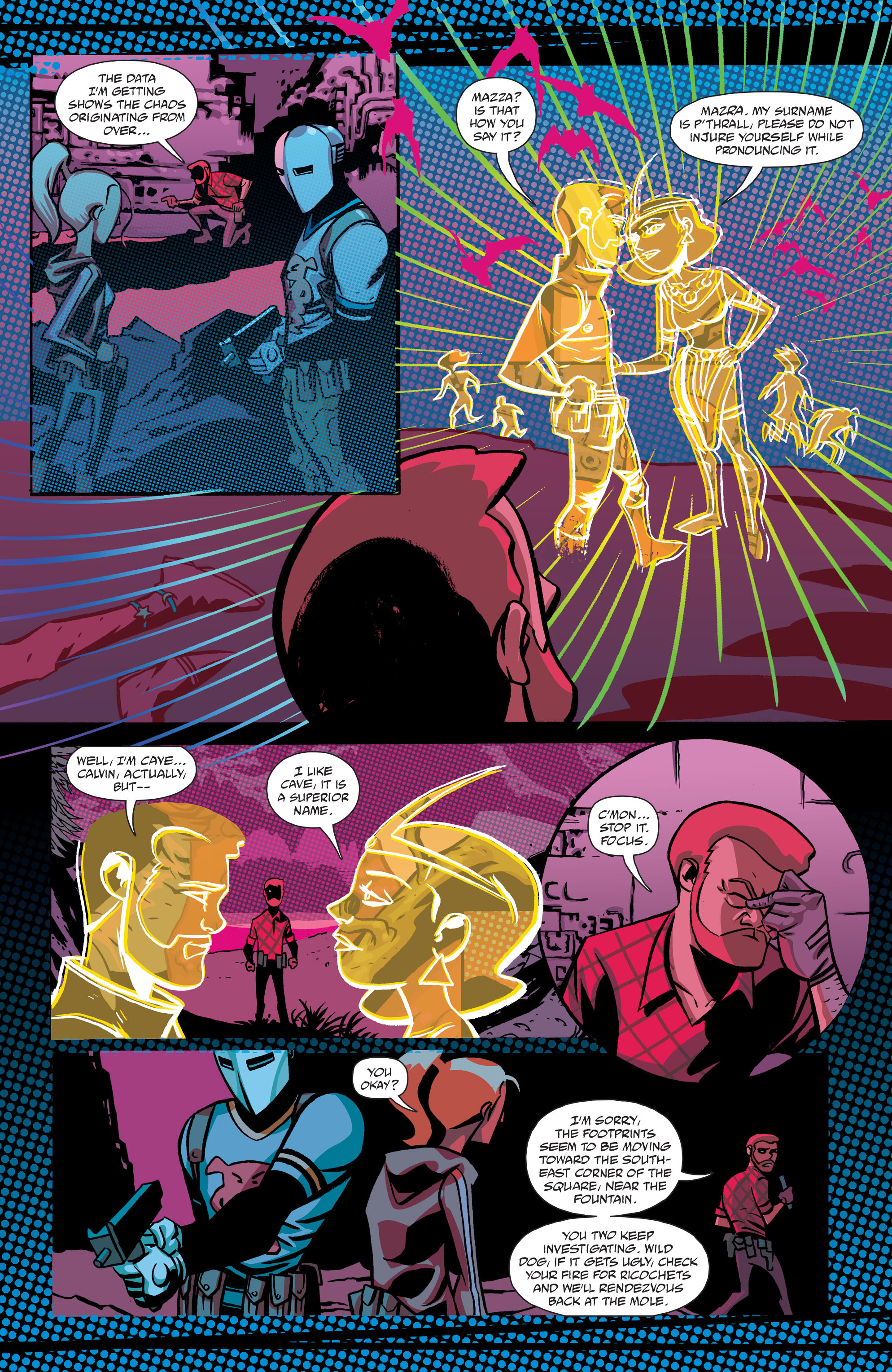 Read online Cave Carson Has a Cybernetic Eye comic -  Issue #4 - 6
