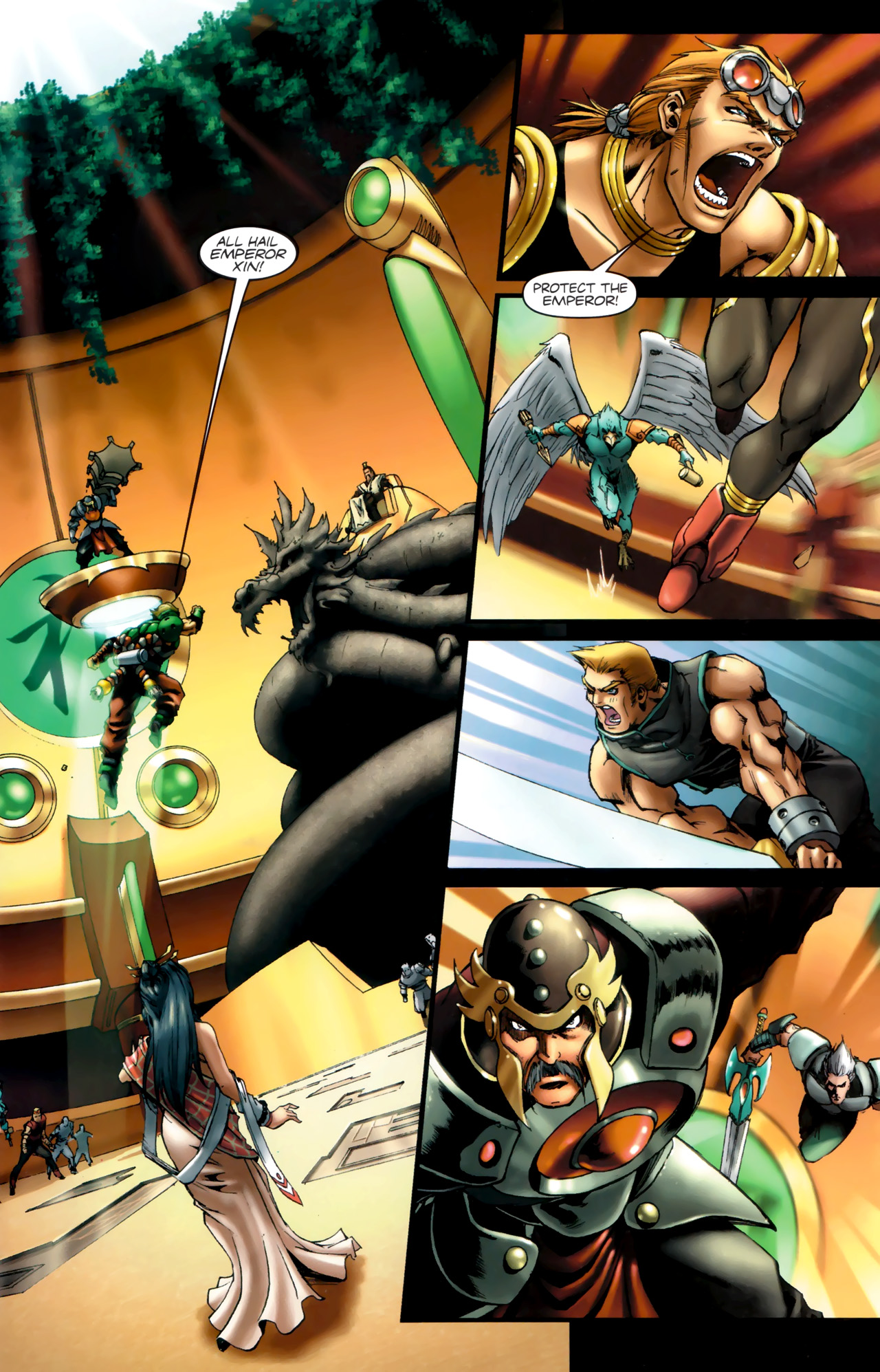 Read online Xin: Legend of the Monkey King comic -  Issue #3 - 10