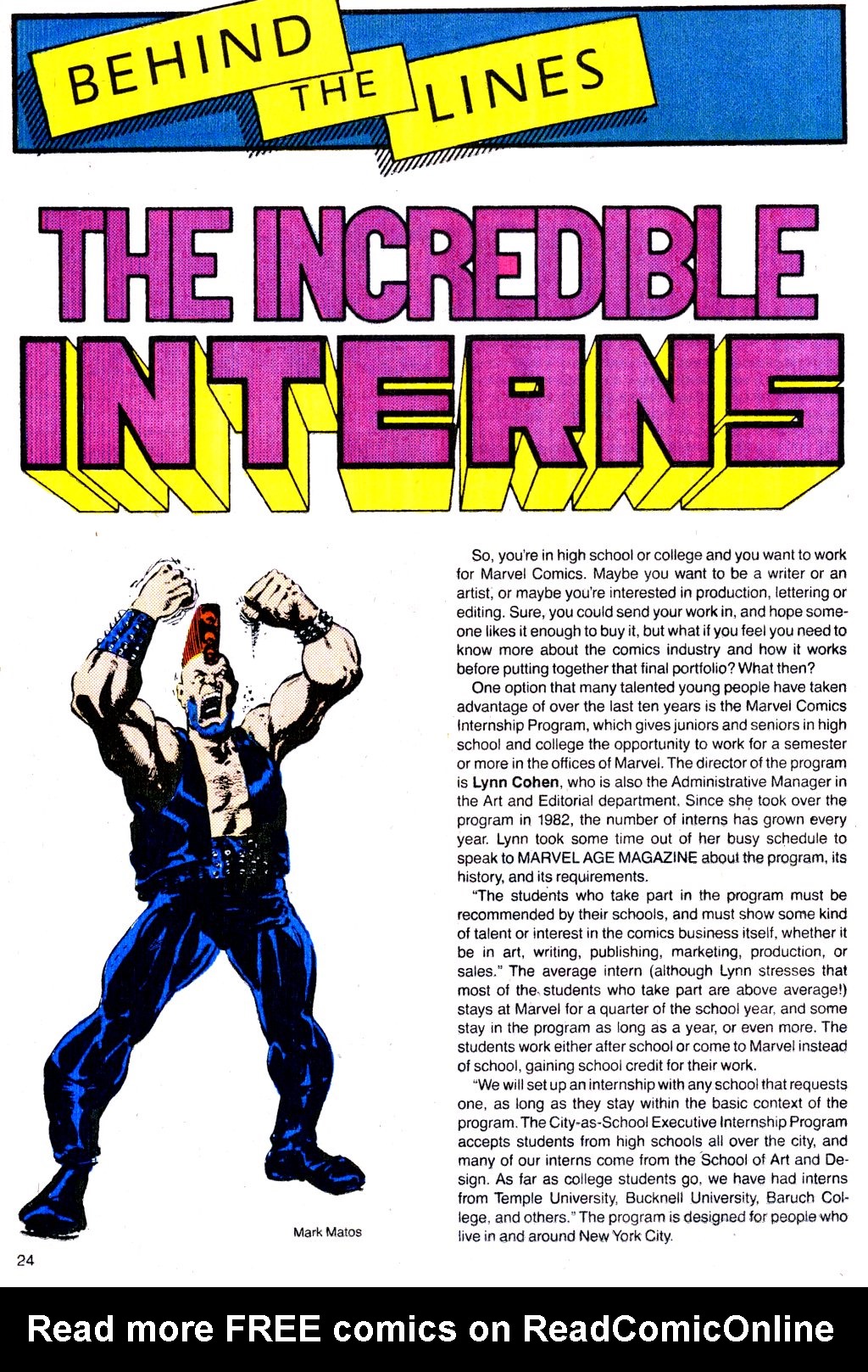 Read online Marvel Age comic -  Issue #47 - 25